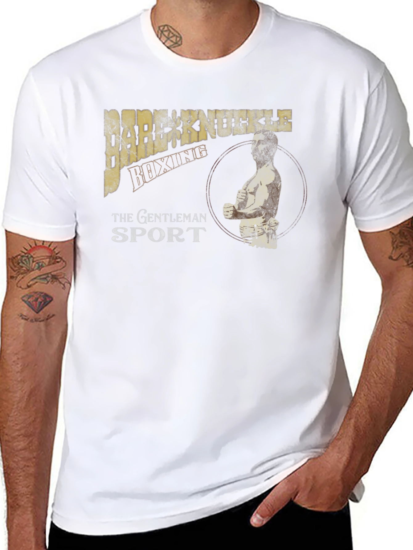 Bare Knuckle Boxing T-Shirt - The Gentlemans Sport