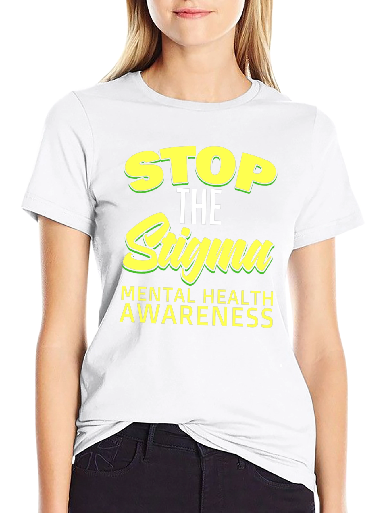 Stop the Stigma Mental Health Awareness Tee