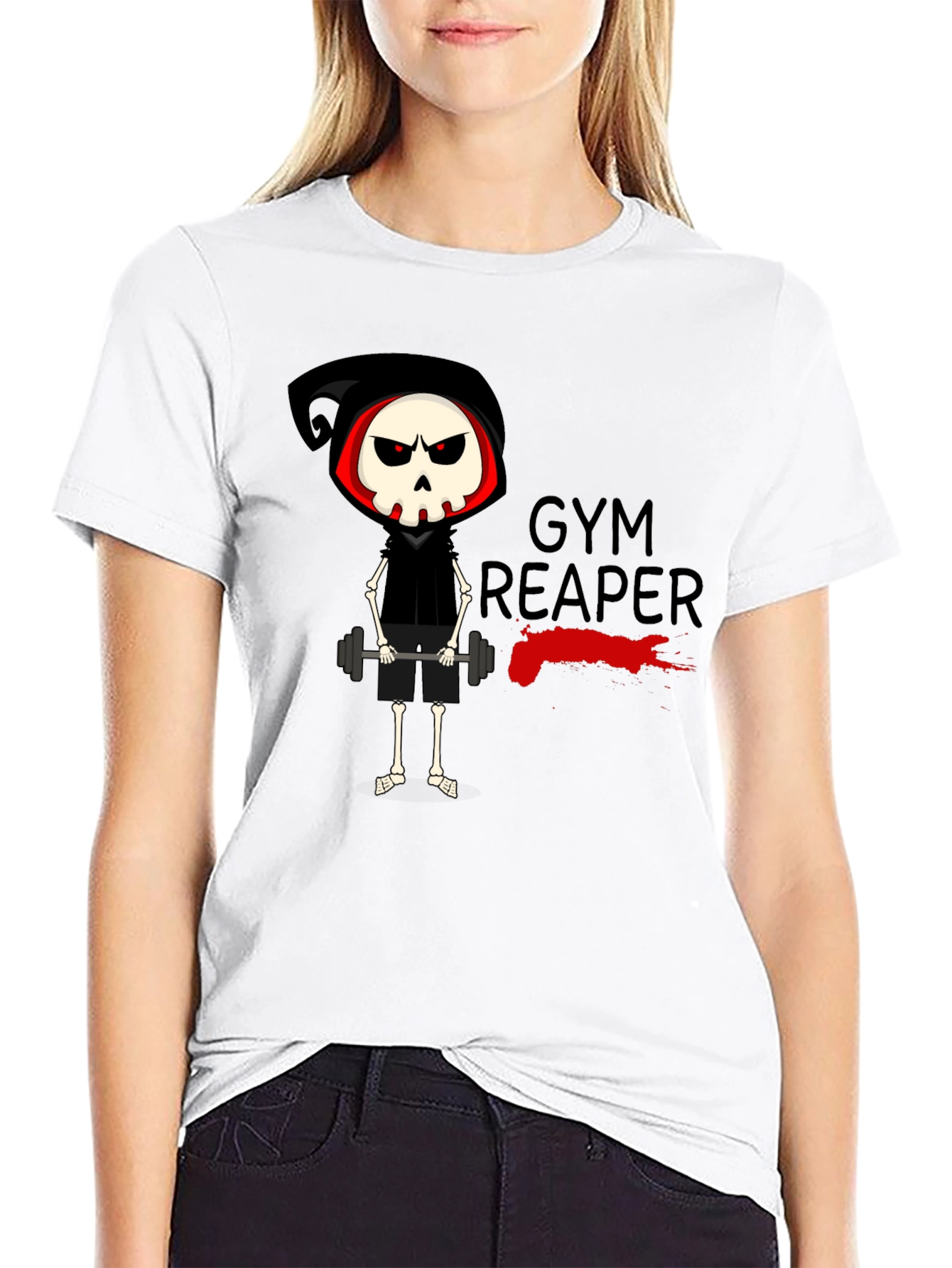 Gym Reaper Graphic T-Shirt