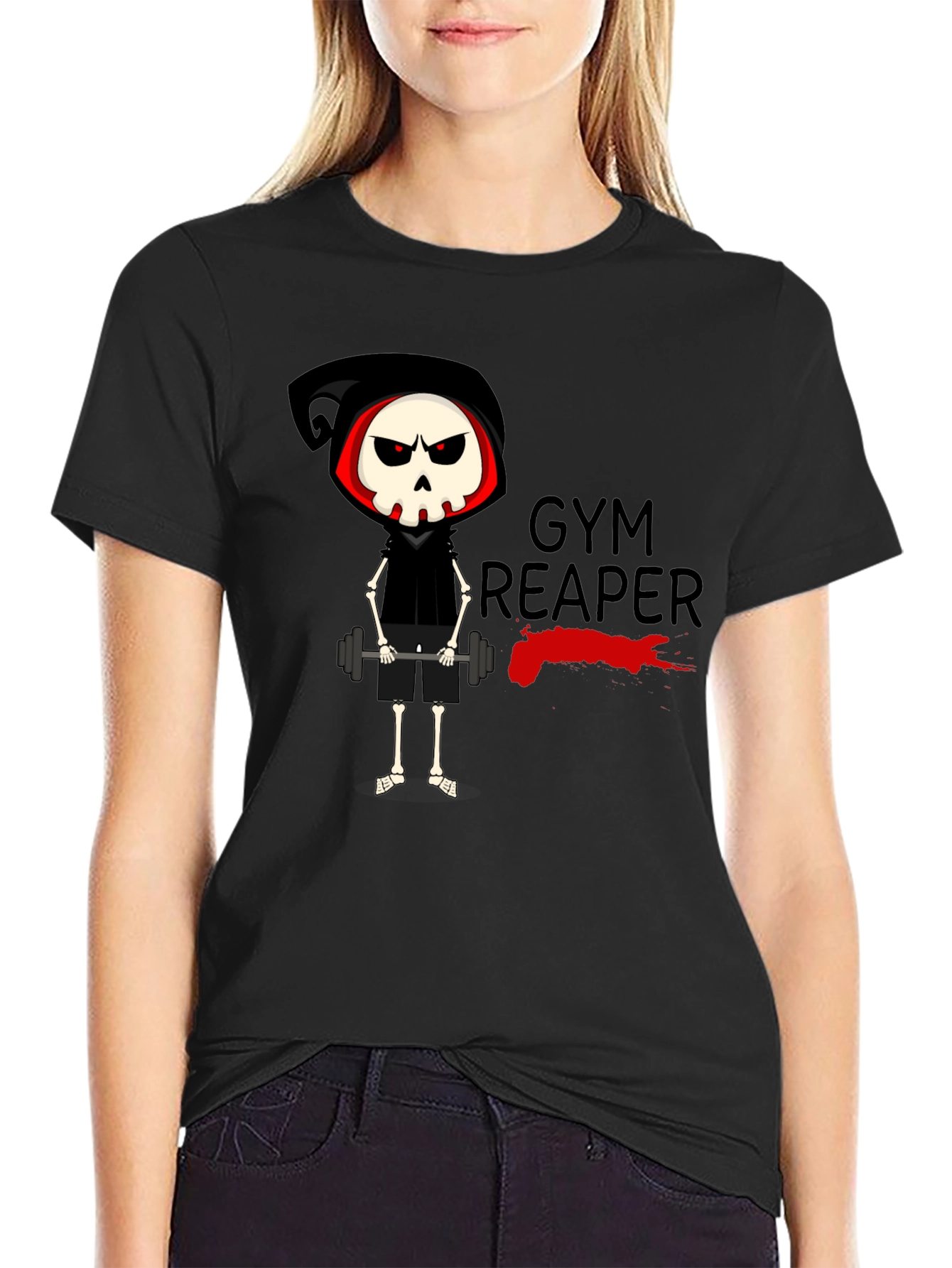 Gym Reaper Graphic T-Shirt
