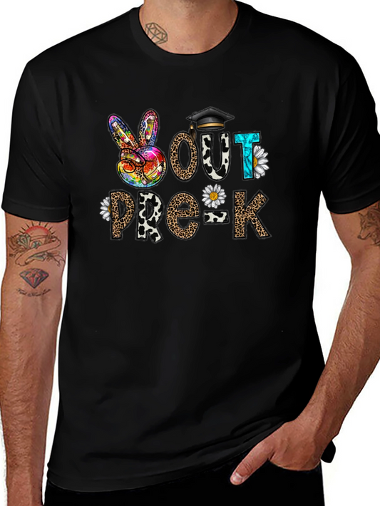 Peace Out Pre-K Graduation T-Shirt