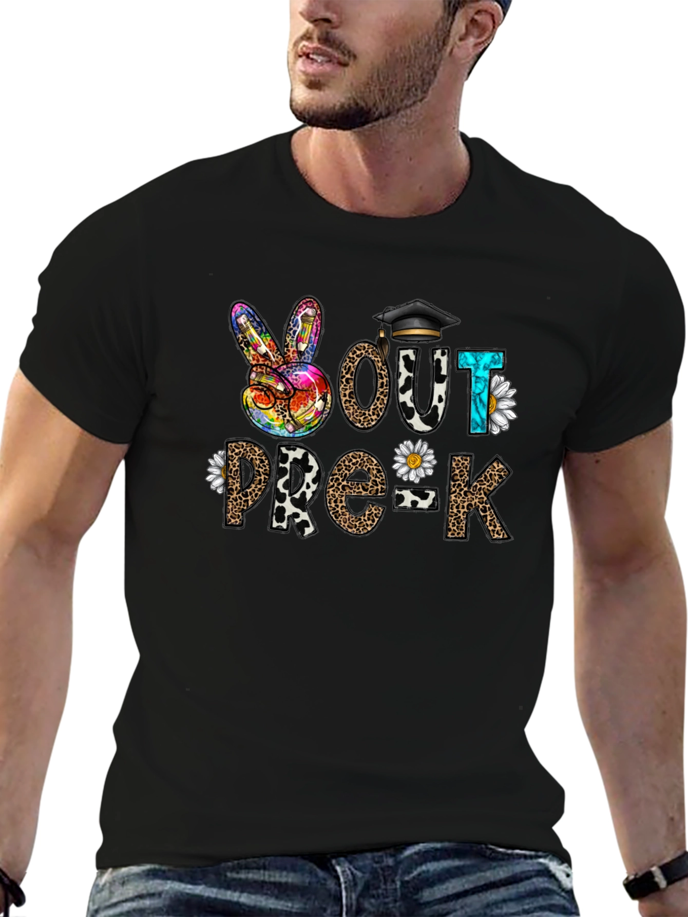 Peace Out Pre-K Graduation T-Shirt