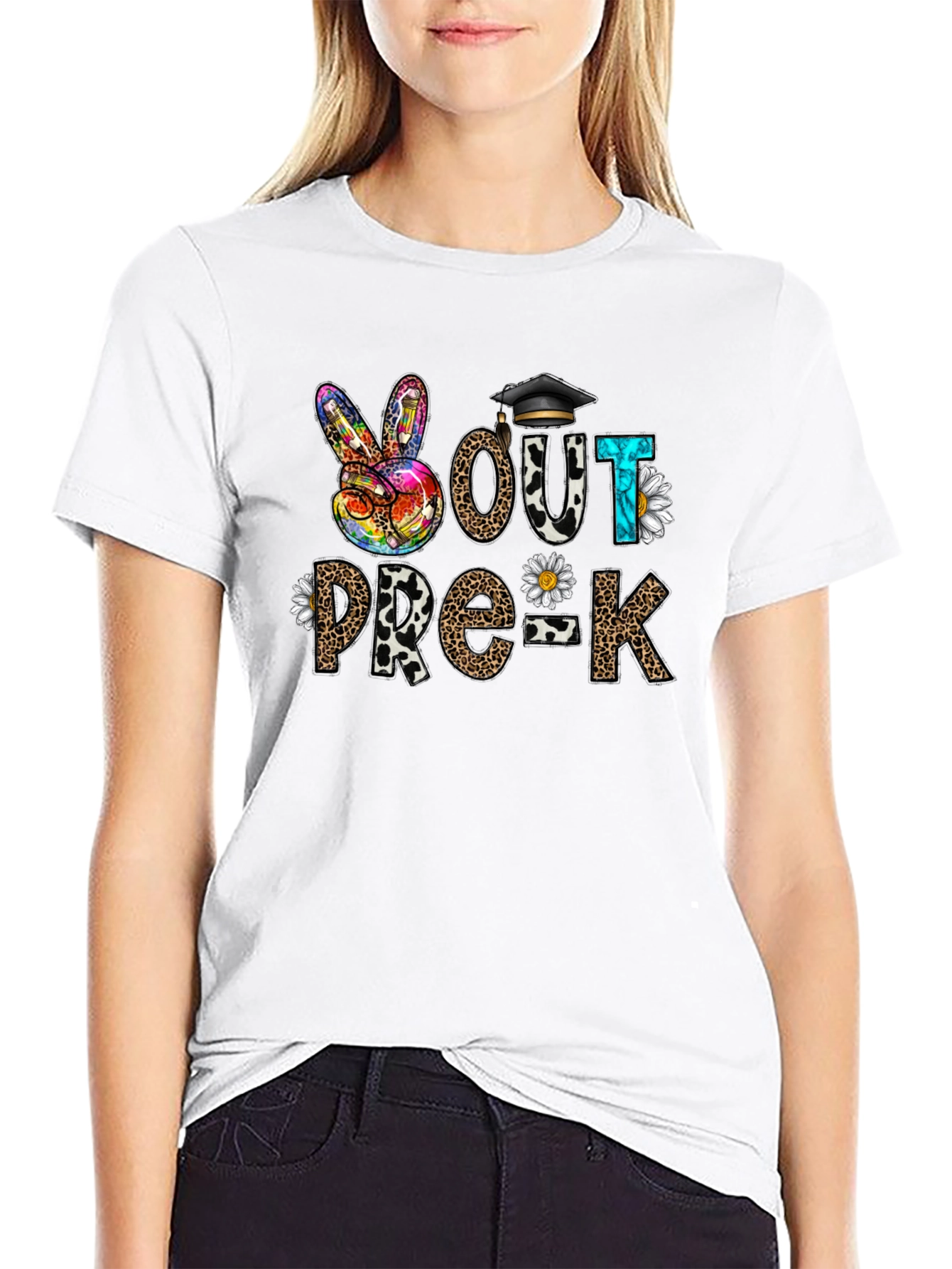 Peace Out Pre-K Graduation T-Shirt
