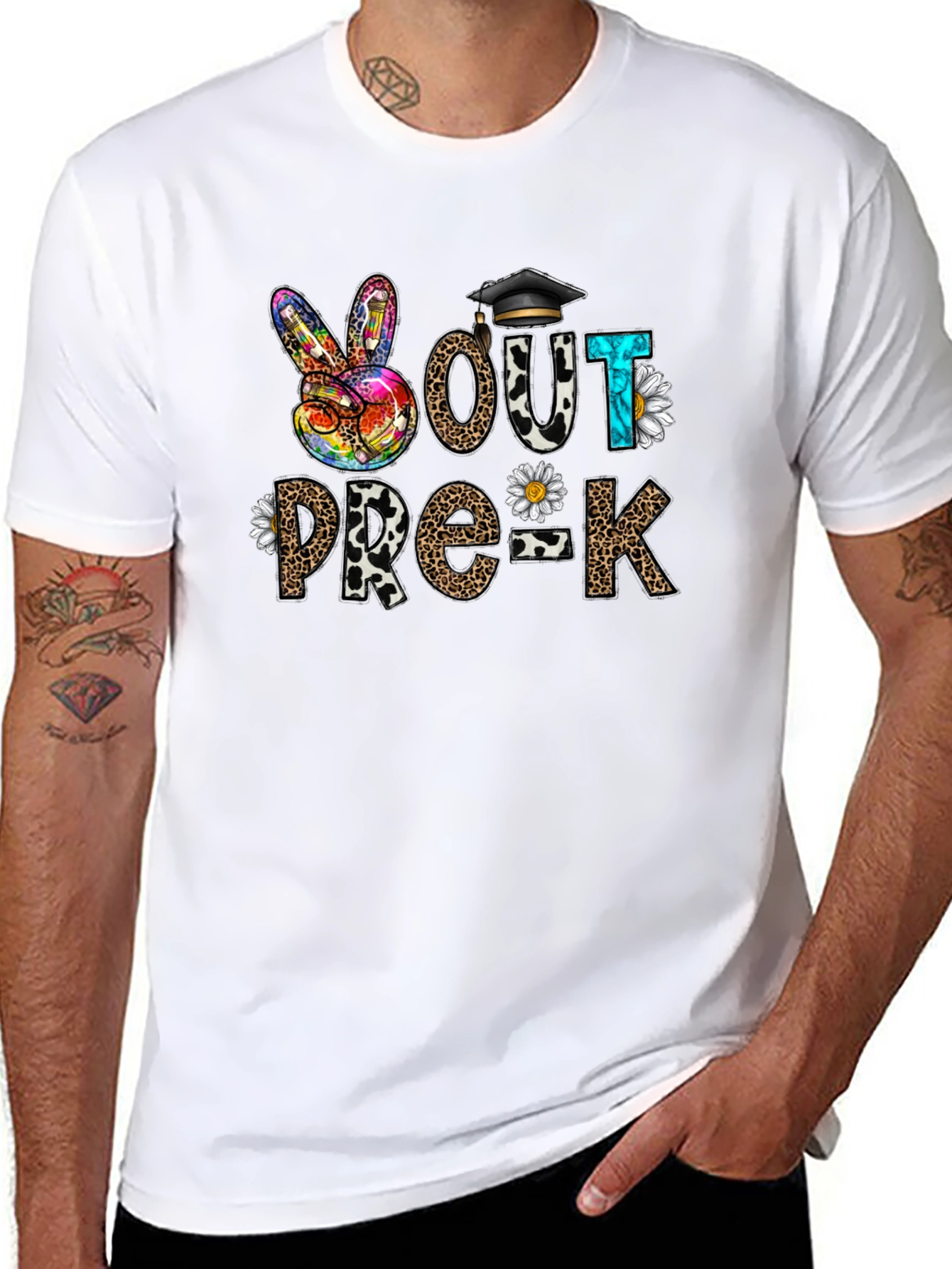 Peace Out Pre-K Graduation T-Shirt
