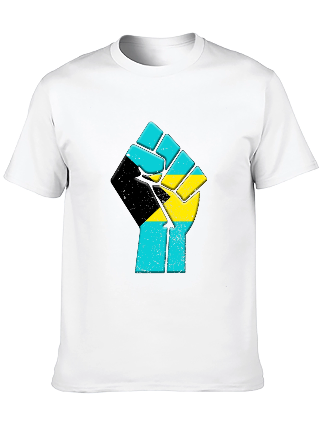 Bahamas Fist T-Shirt - Black Pride