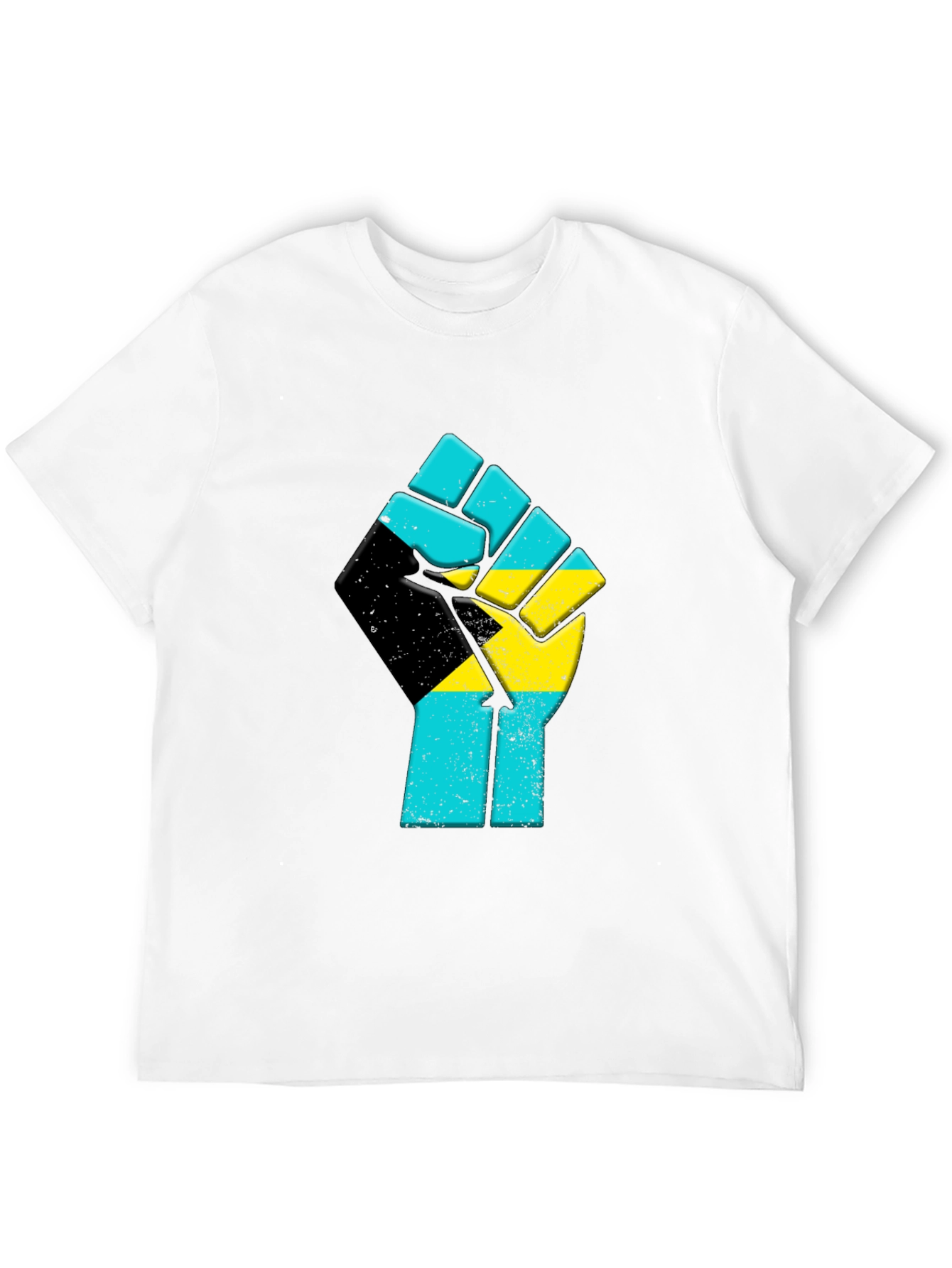 Bahamas Fist T-Shirt - Black Pride
