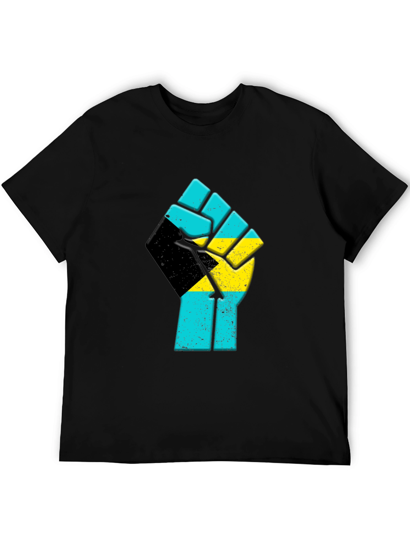 Bahamas Fist T-Shirt - Black Pride