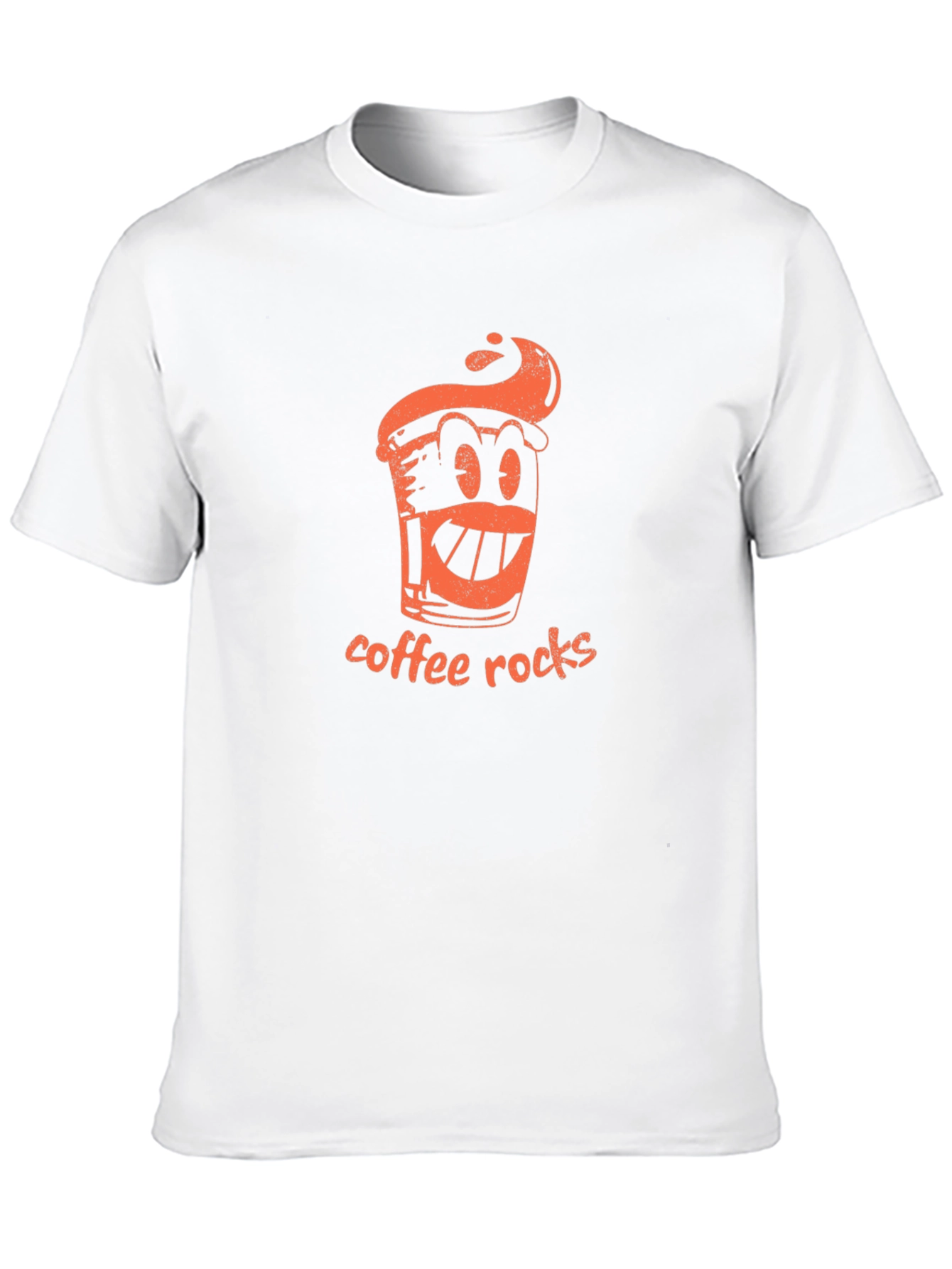 Coffee Rocks Graphic Tee - Black
