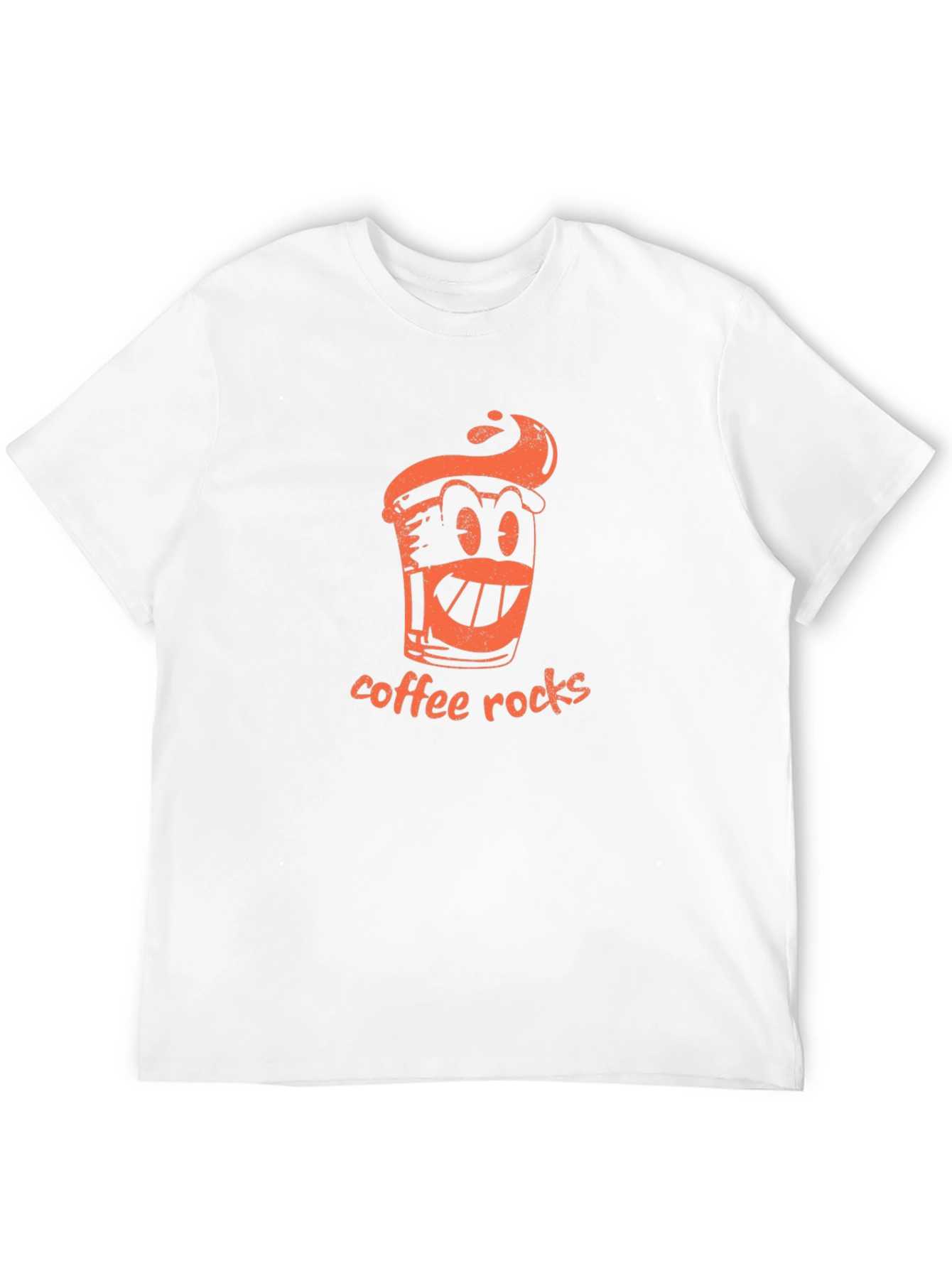 Coffee Rocks Graphic Tee - Black