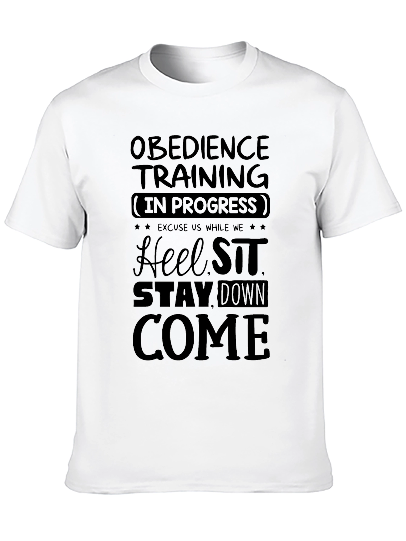 Obedience Training Dog Lover T-Shirt