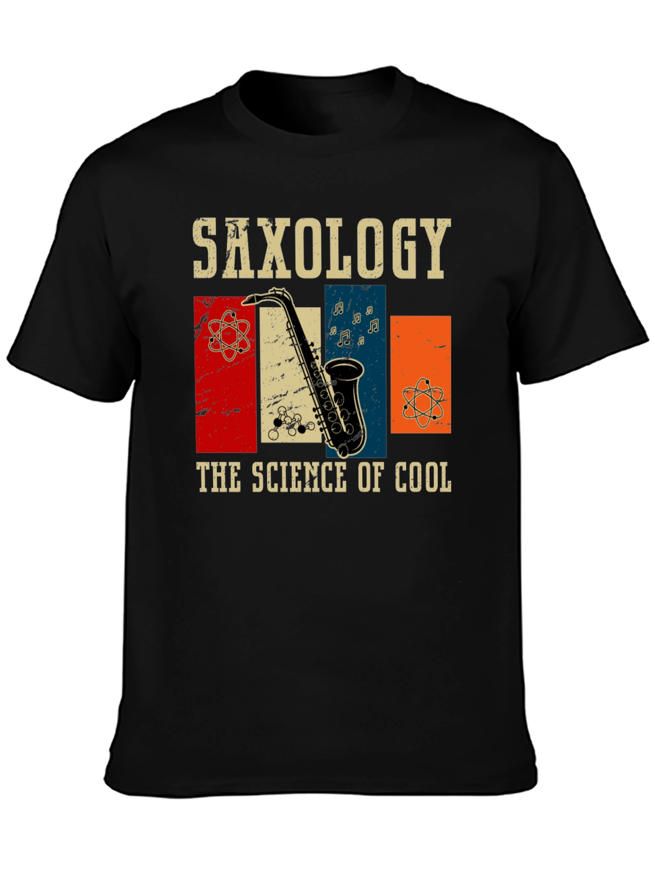 Saxology Science of Cool Graphic T-Shirt