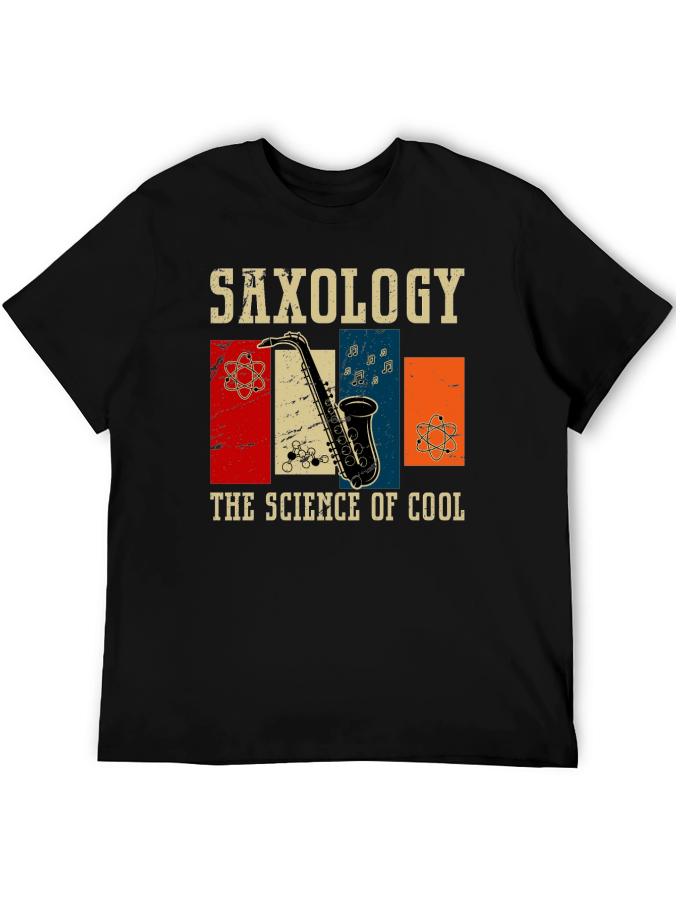 Saxology Science of Cool Graphic T-Shirt