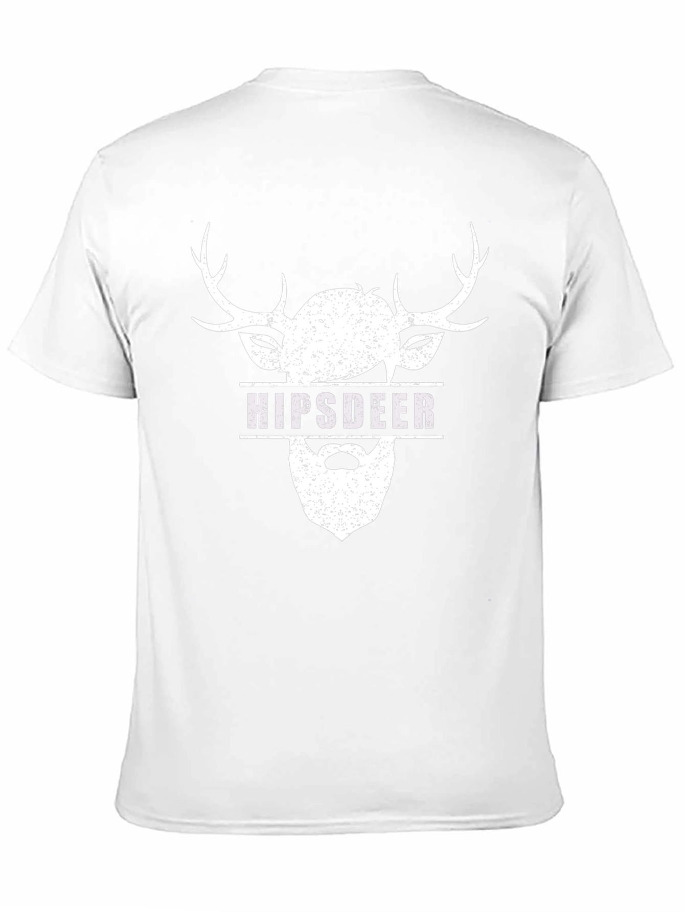 Hipsdeer Graphic Tee - Black Crew Neck