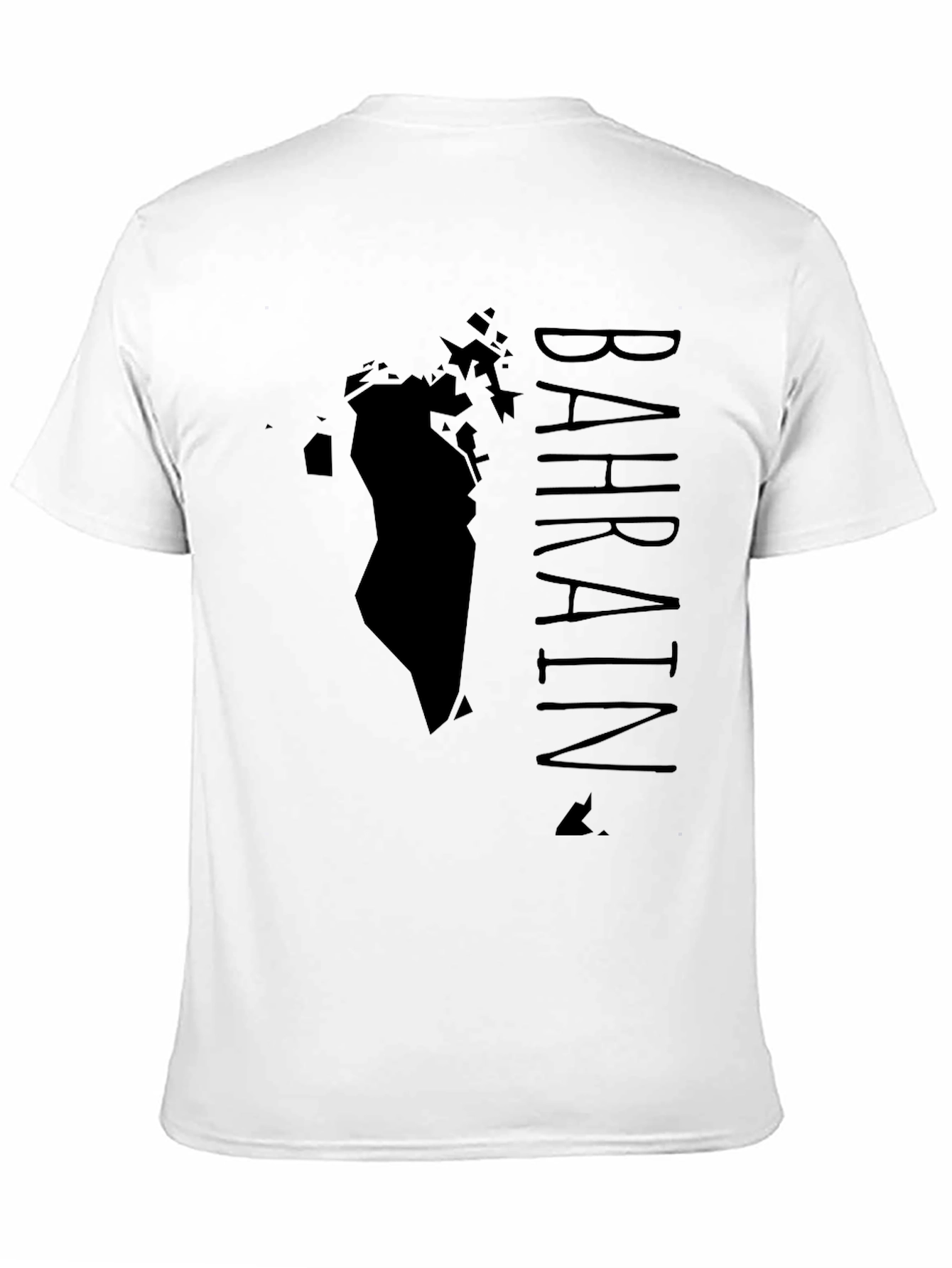 Bahrain Map T-Shirt - Stylish Country Pride Tee