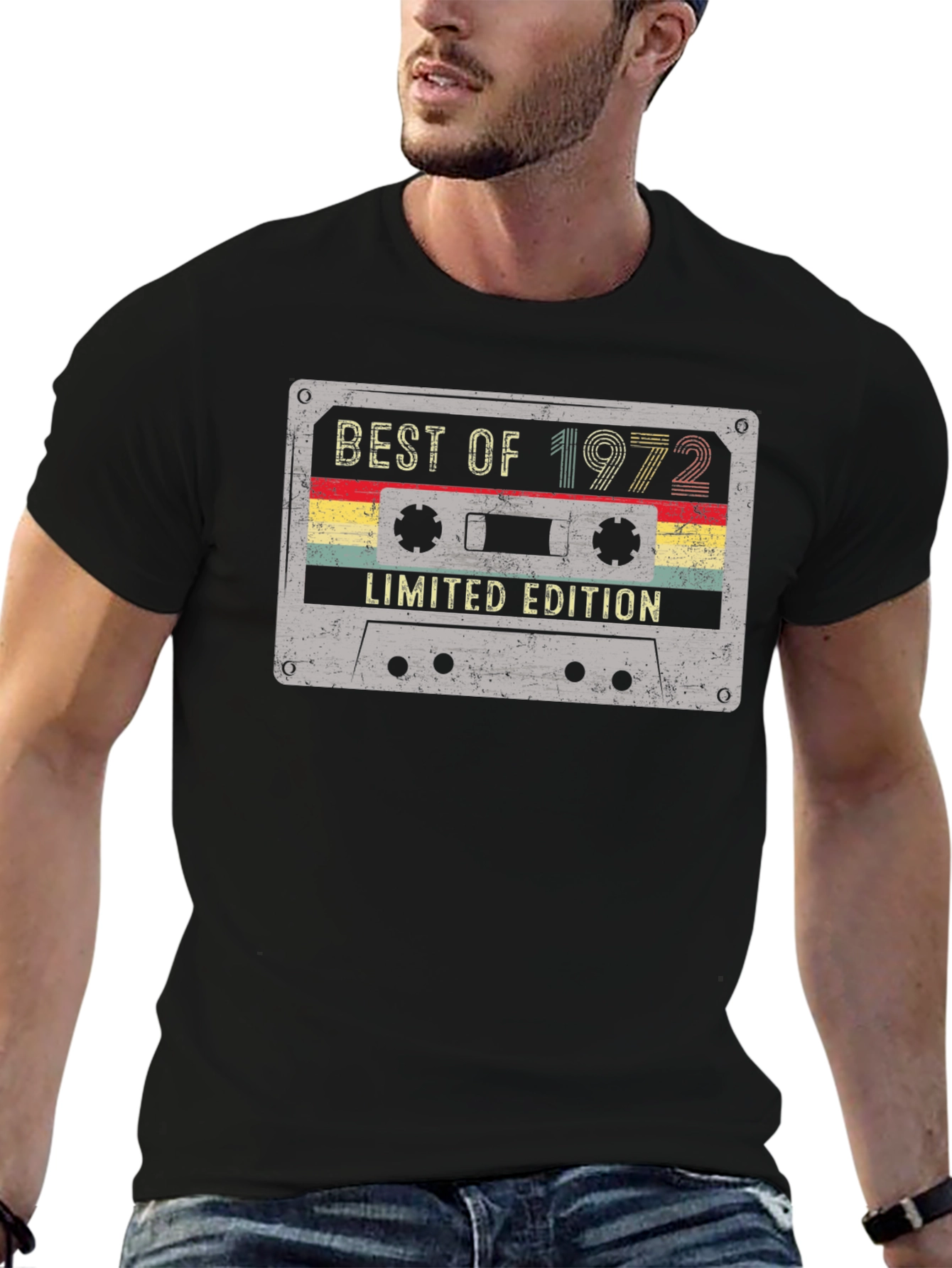 Best of 1972 Limited Edition Cassette Tape T-Shirt
