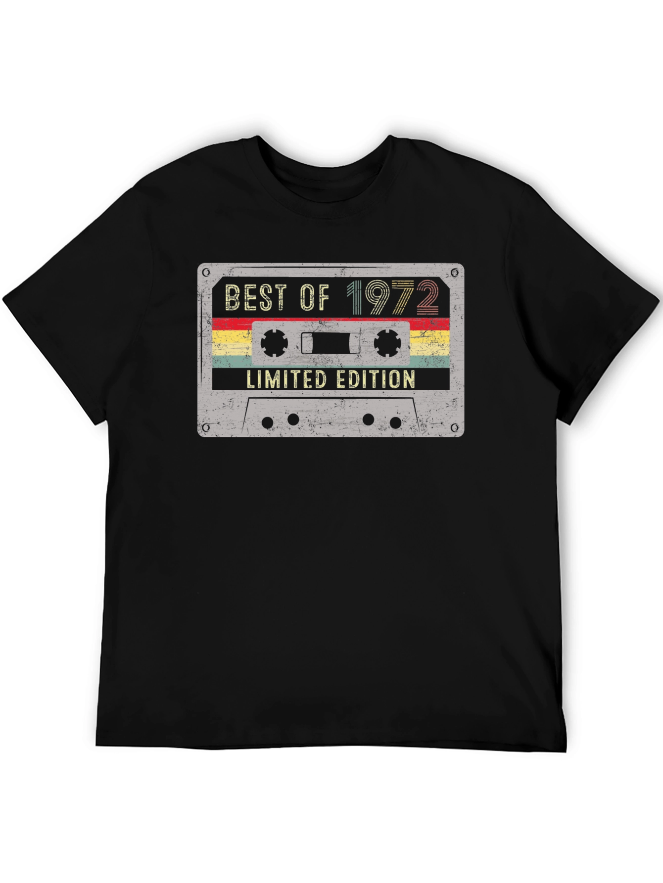 Best of 1972 Limited Edition Cassette Tape T-Shirt
