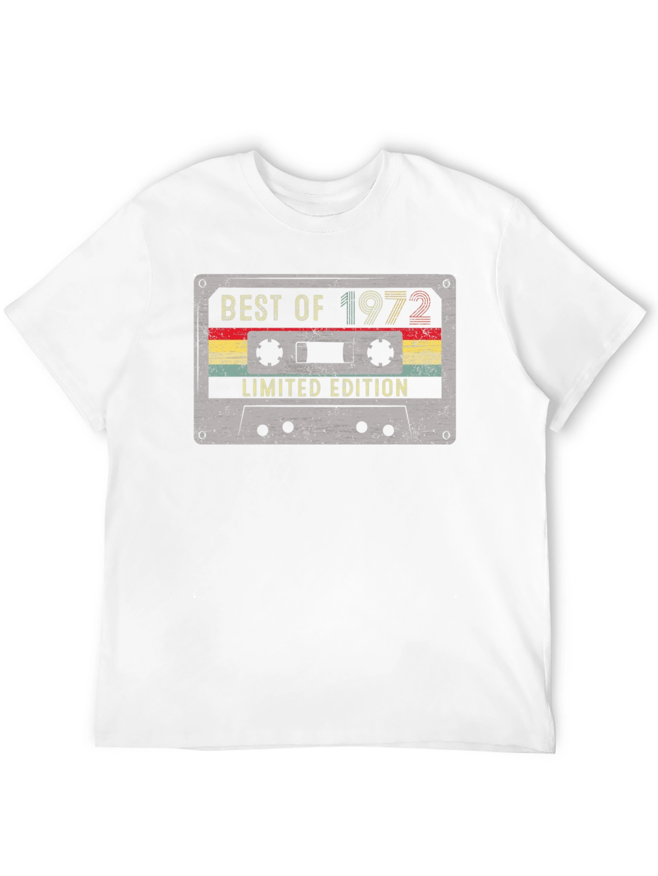 Best of 1972 Limited Edition Cassette Tape T-Shirt