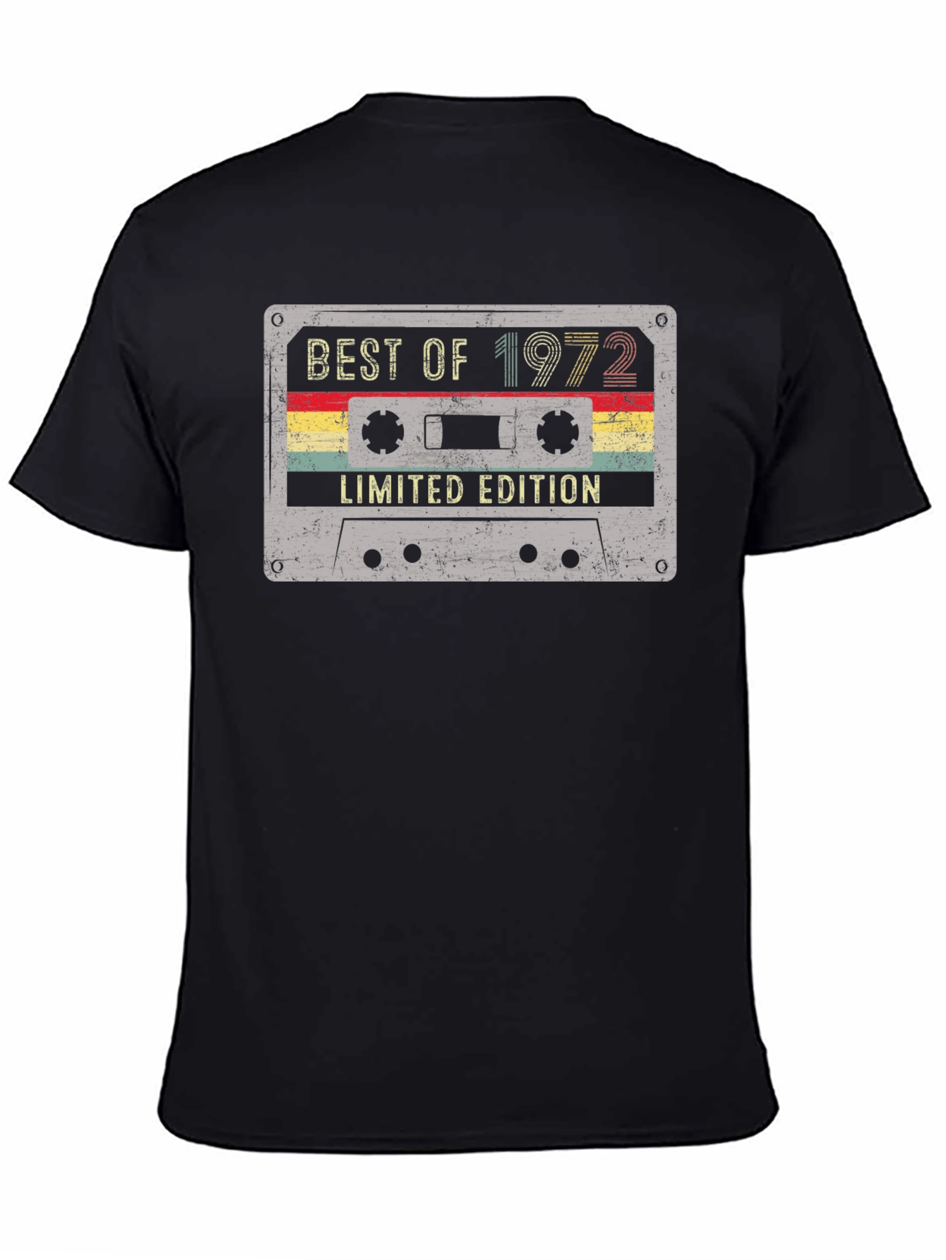 Best of 1972 Limited Edition Cassette Tape T-Shirt