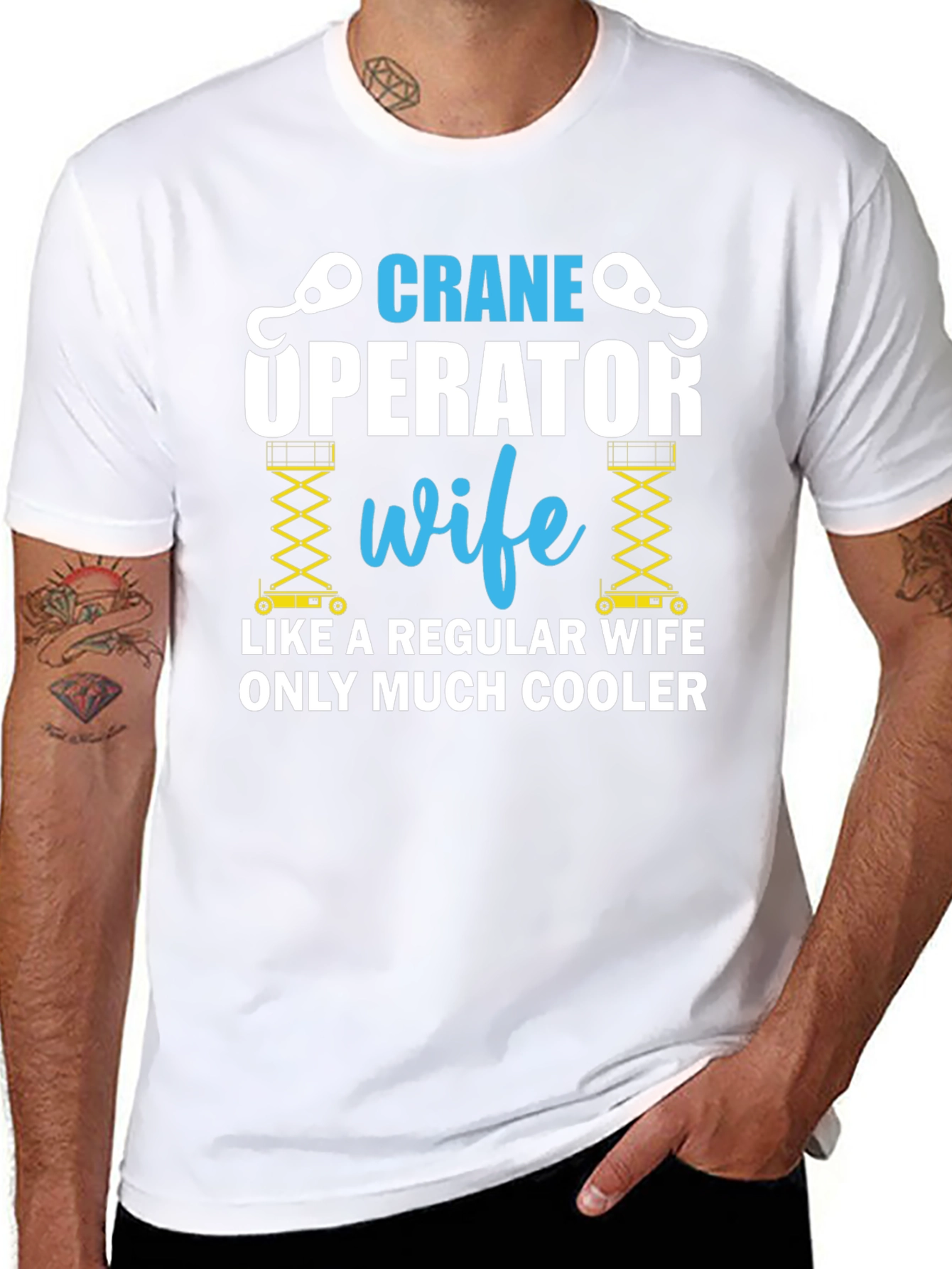 Crane Operator Wife T-Shirt