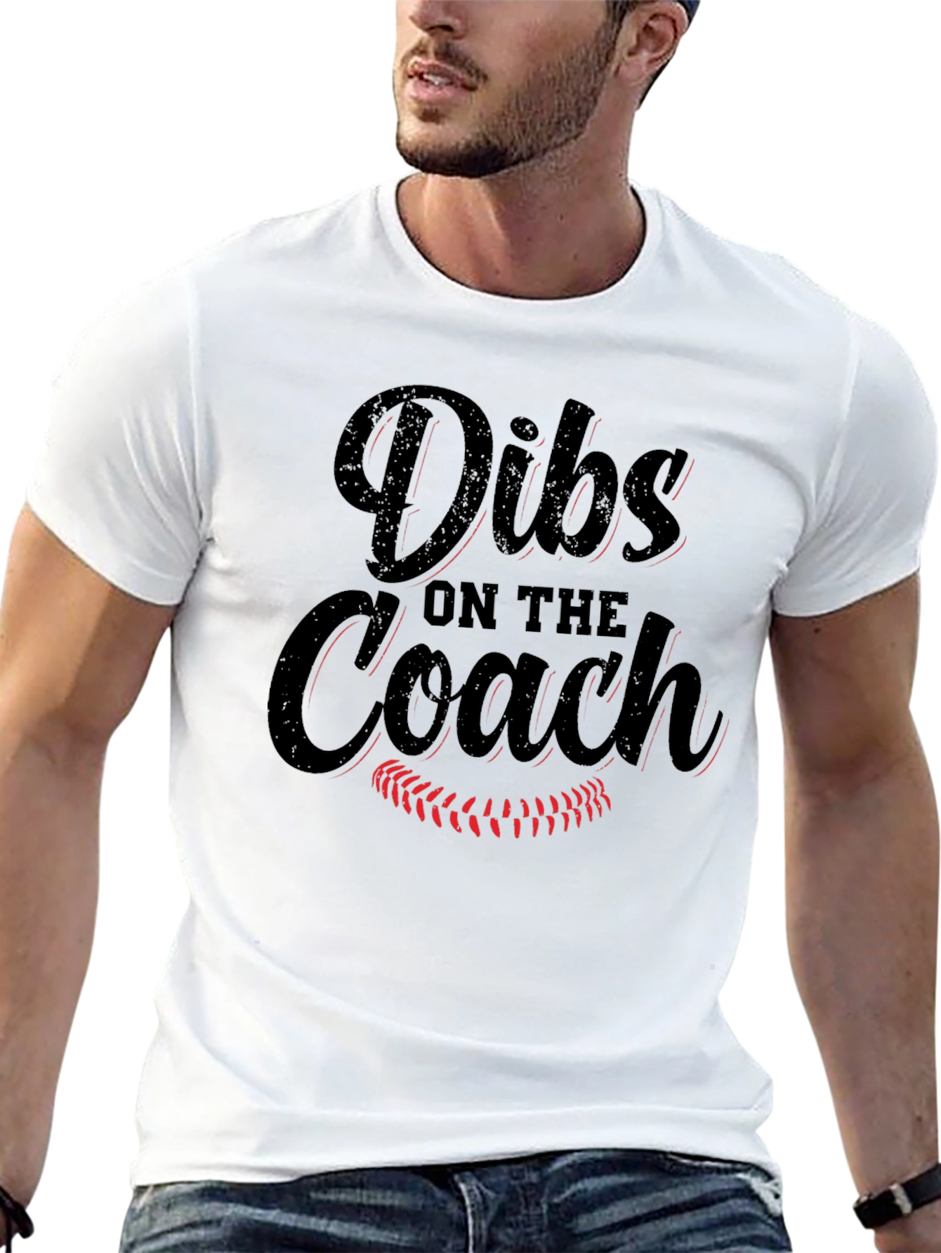 Dibs on the Coach T-Shirt - Baseball Fan Tee