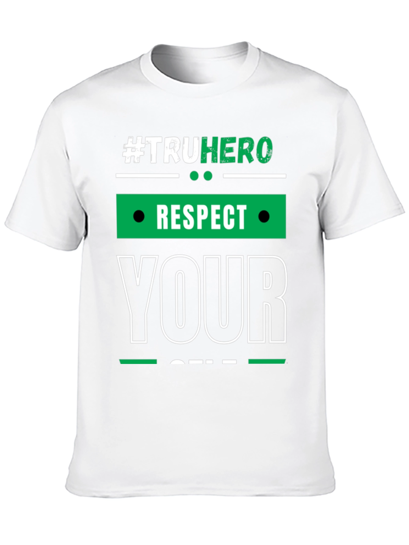 #TruHero Respect Yourself Graphic T-Shirt