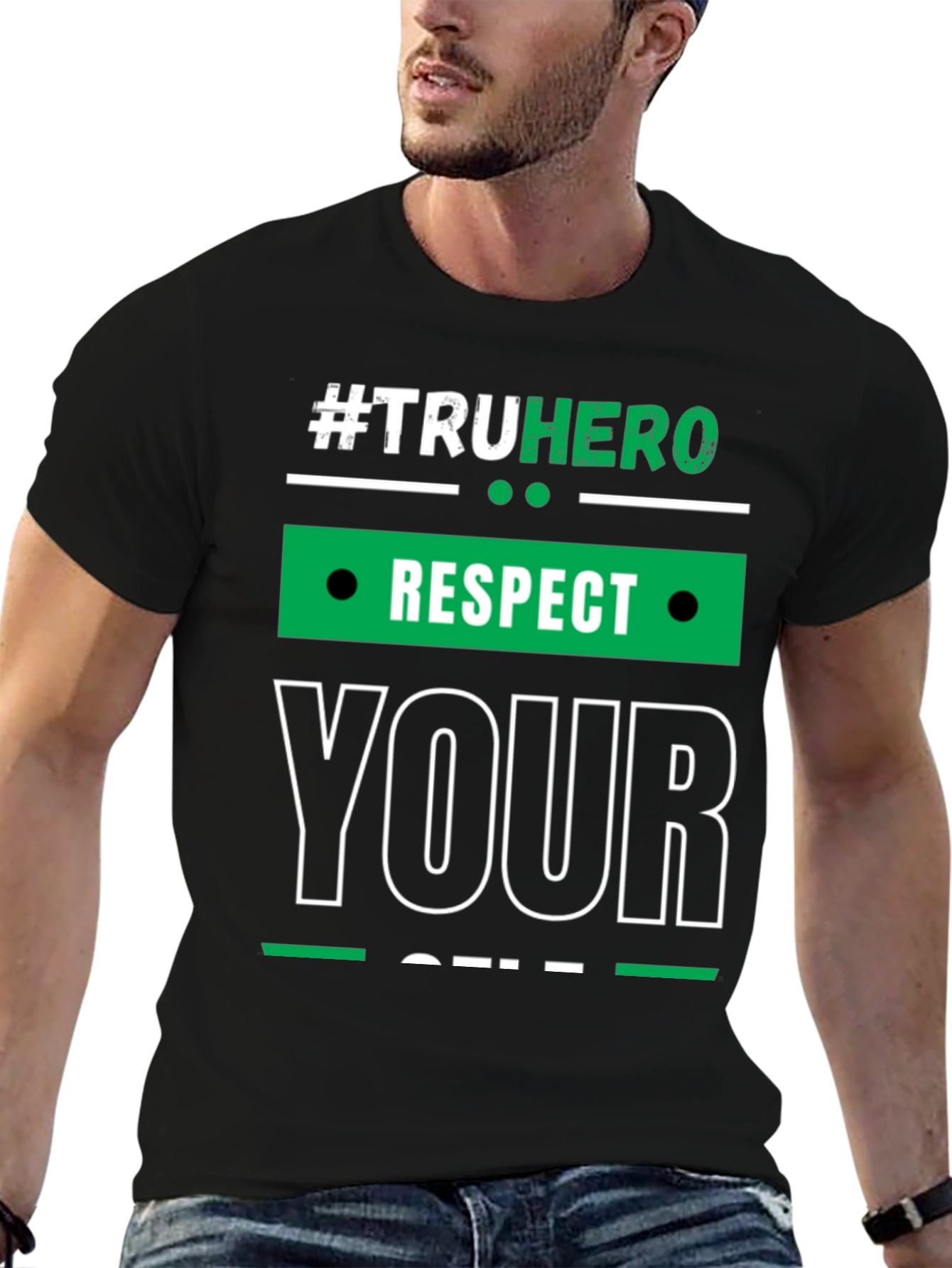 #TruHero Respect Yourself Graphic T-Shirt