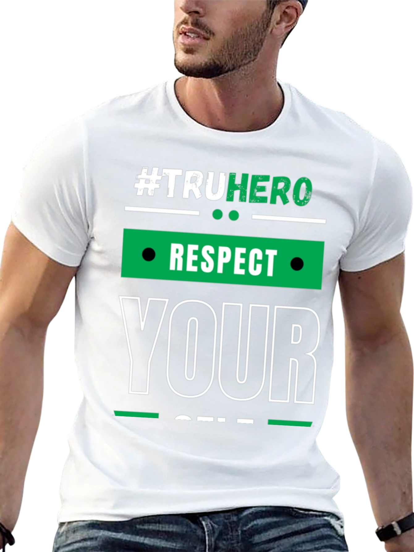 #TruHero Respect Yourself Graphic T-Shirt