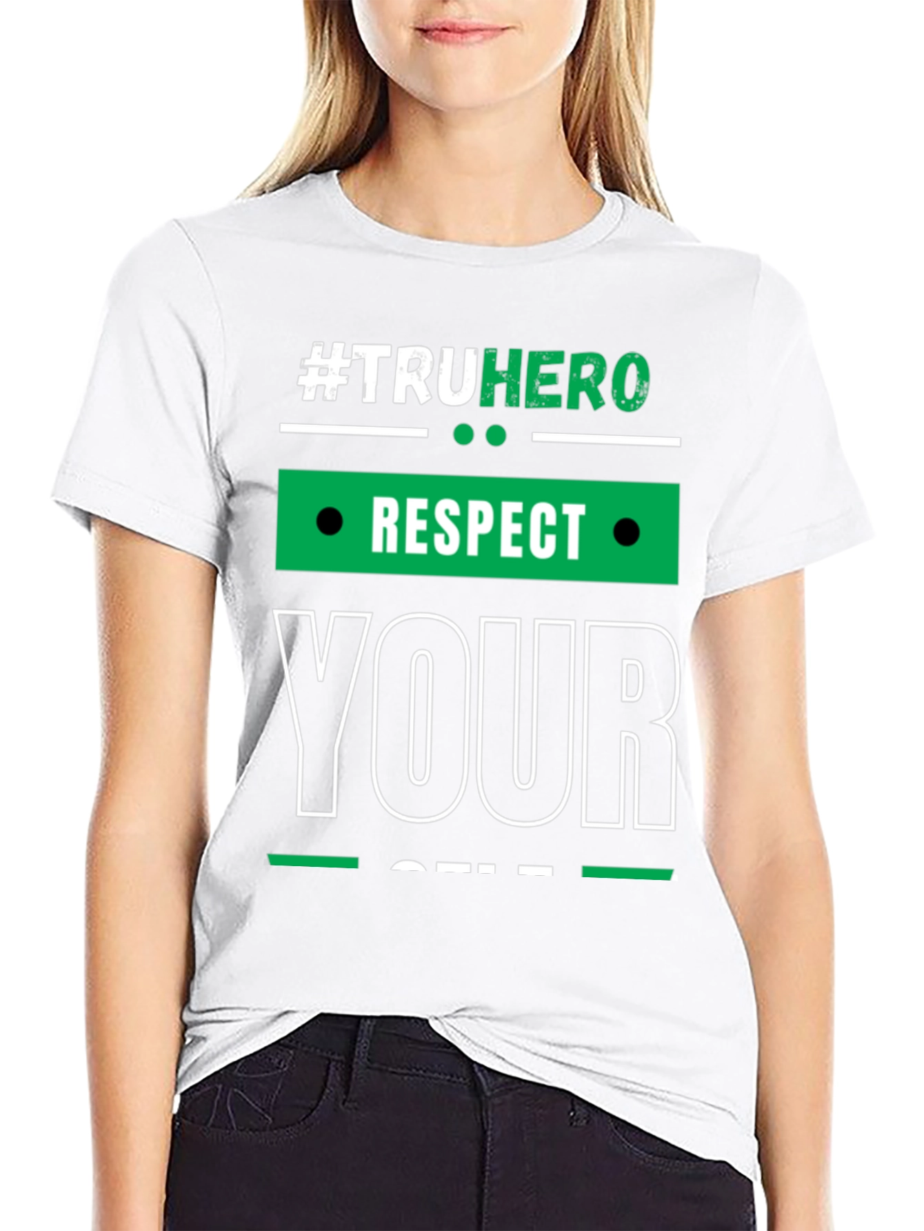 #TruHero Respect Yourself Graphic T-Shirt