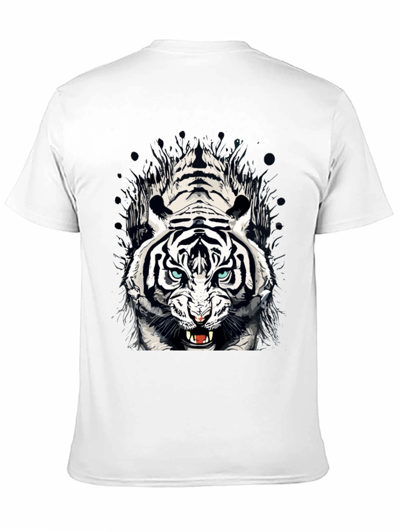 Bold Tiger Graphic T-Shirt - Fierce Style