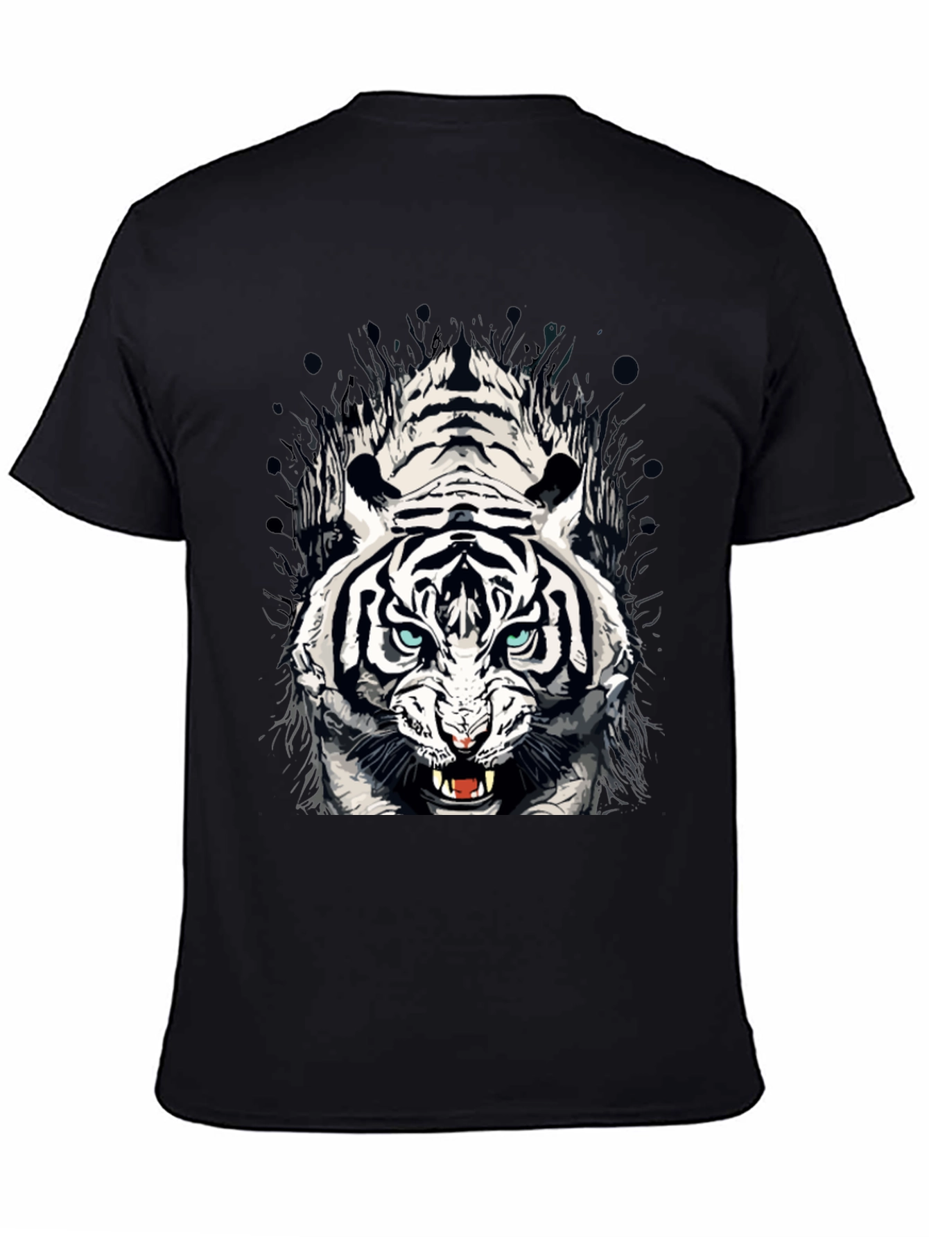 Bold Tiger Graphic T-Shirt - Fierce Style