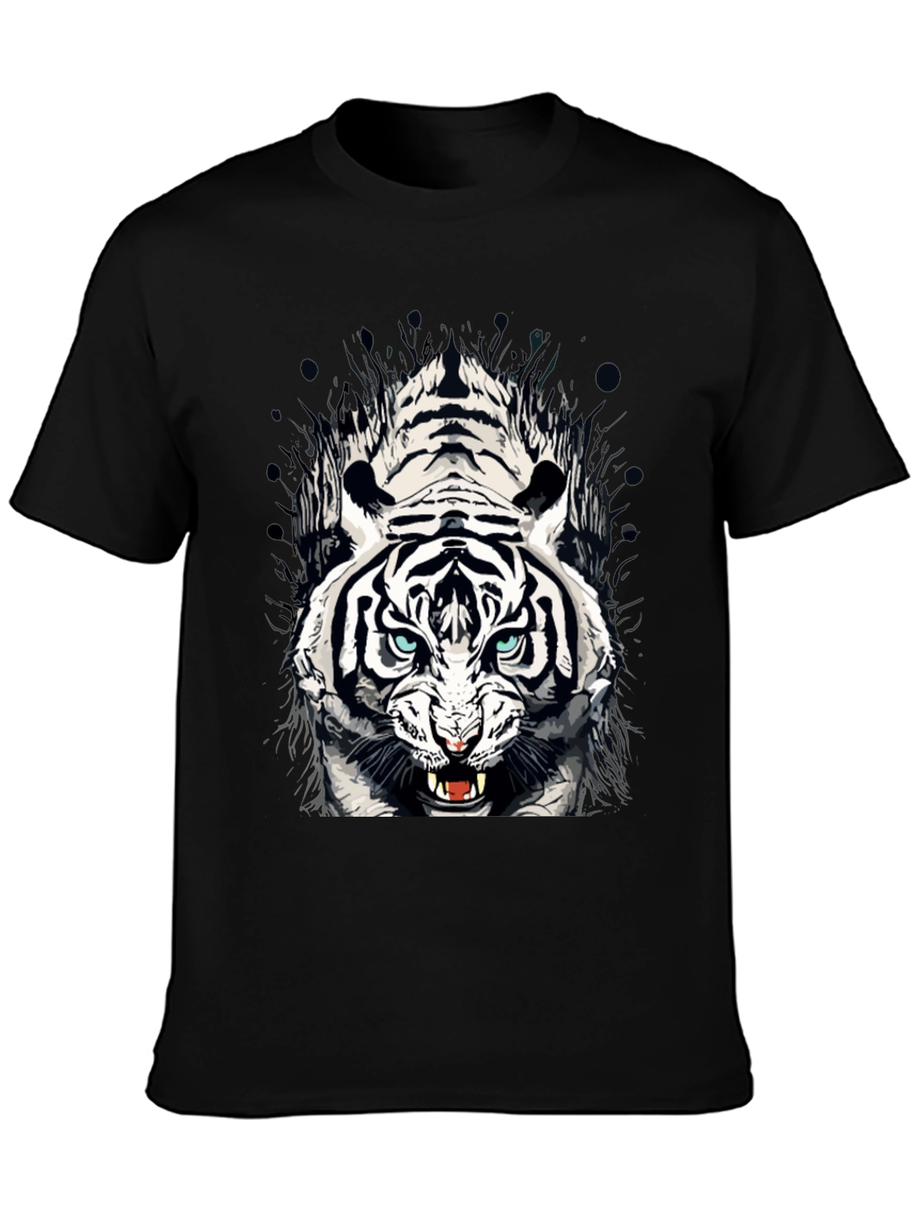 Bold Tiger Graphic T-Shirt - Fierce Style
