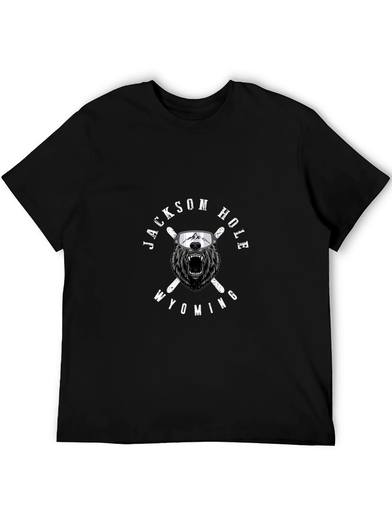 Jackson Hole Wyoming Bear Graphic Tee