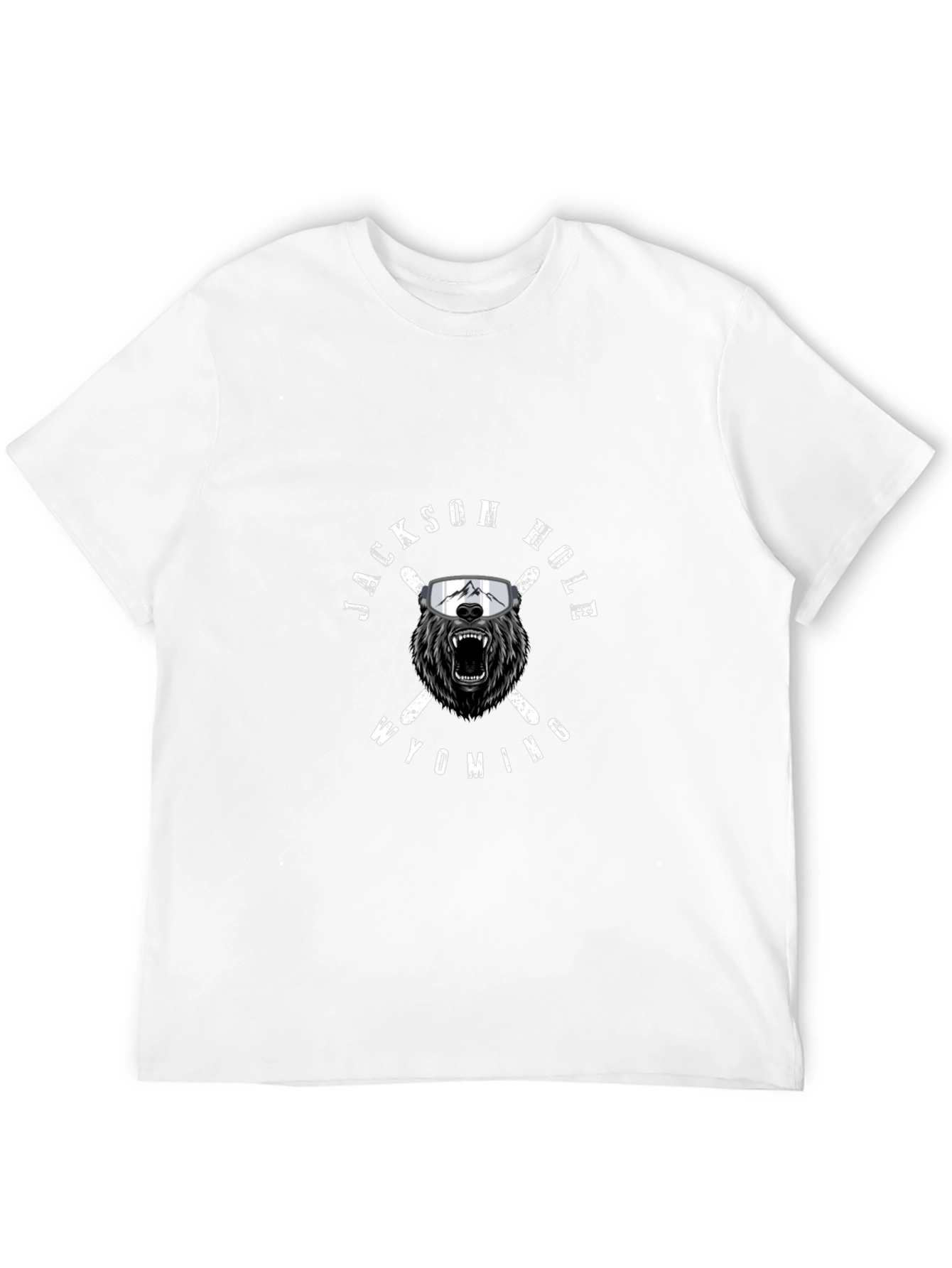 Jackson Hole Wyoming Bear Graphic Tee