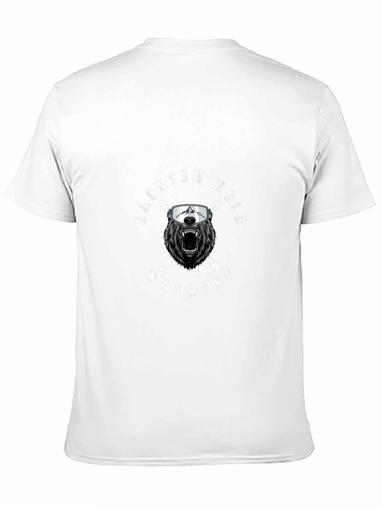 Jackson Hole Wyoming Bear Graphic Tee