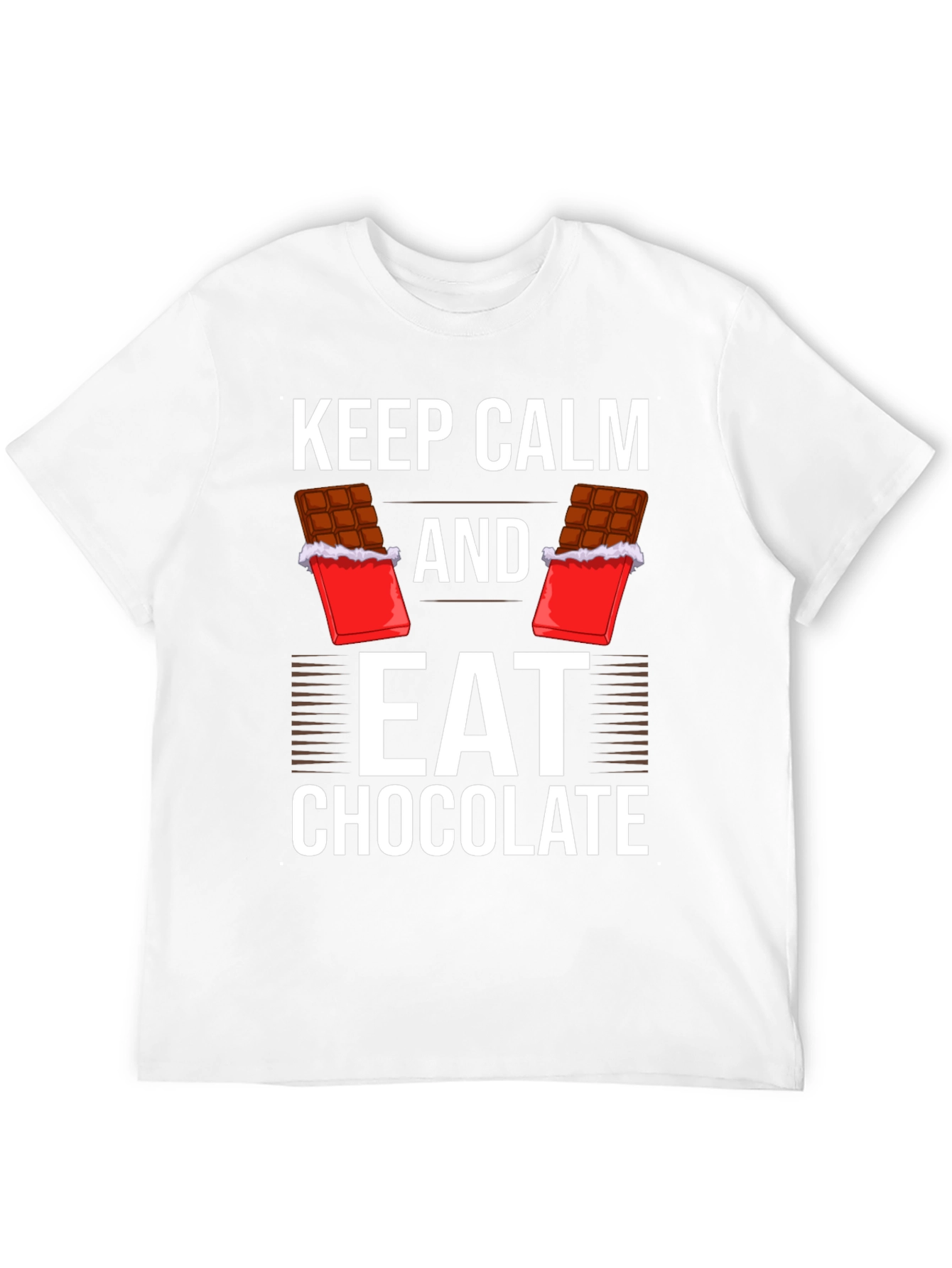 Keep Calm and Eat Chocolate T-Shirt