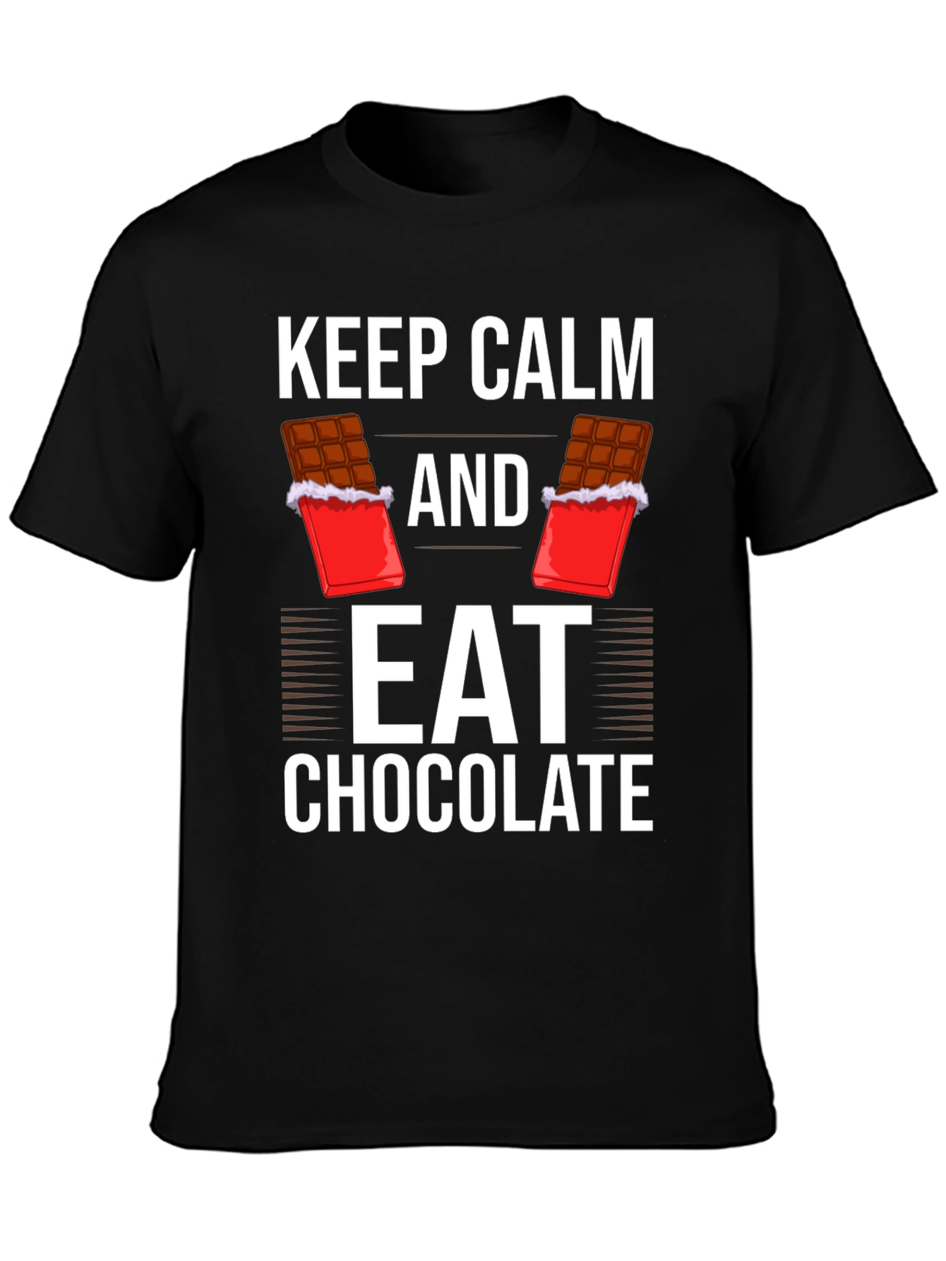 Keep Calm and Eat Chocolate T-Shirt