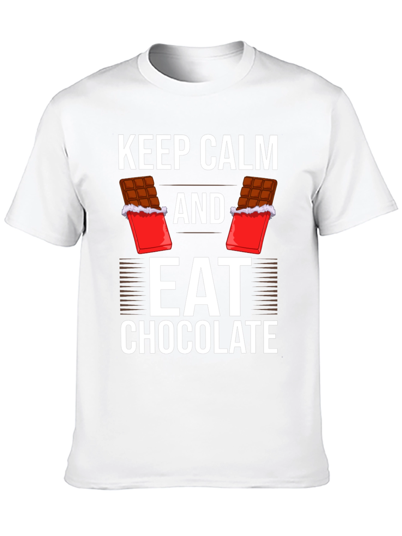 Keep Calm and Eat Chocolate T-Shirt