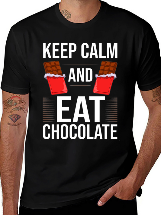 Keep Calm and Eat Chocolate T-Shirt