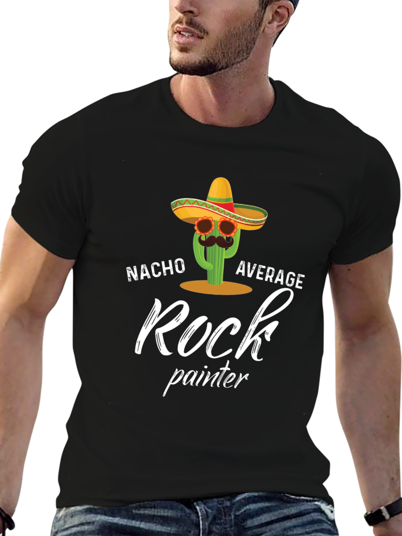 Nacho Average Rock Painter T-Shirt