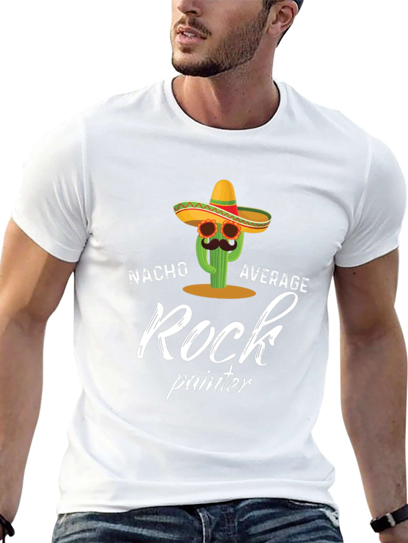Nacho Average Rock Painter T-Shirt