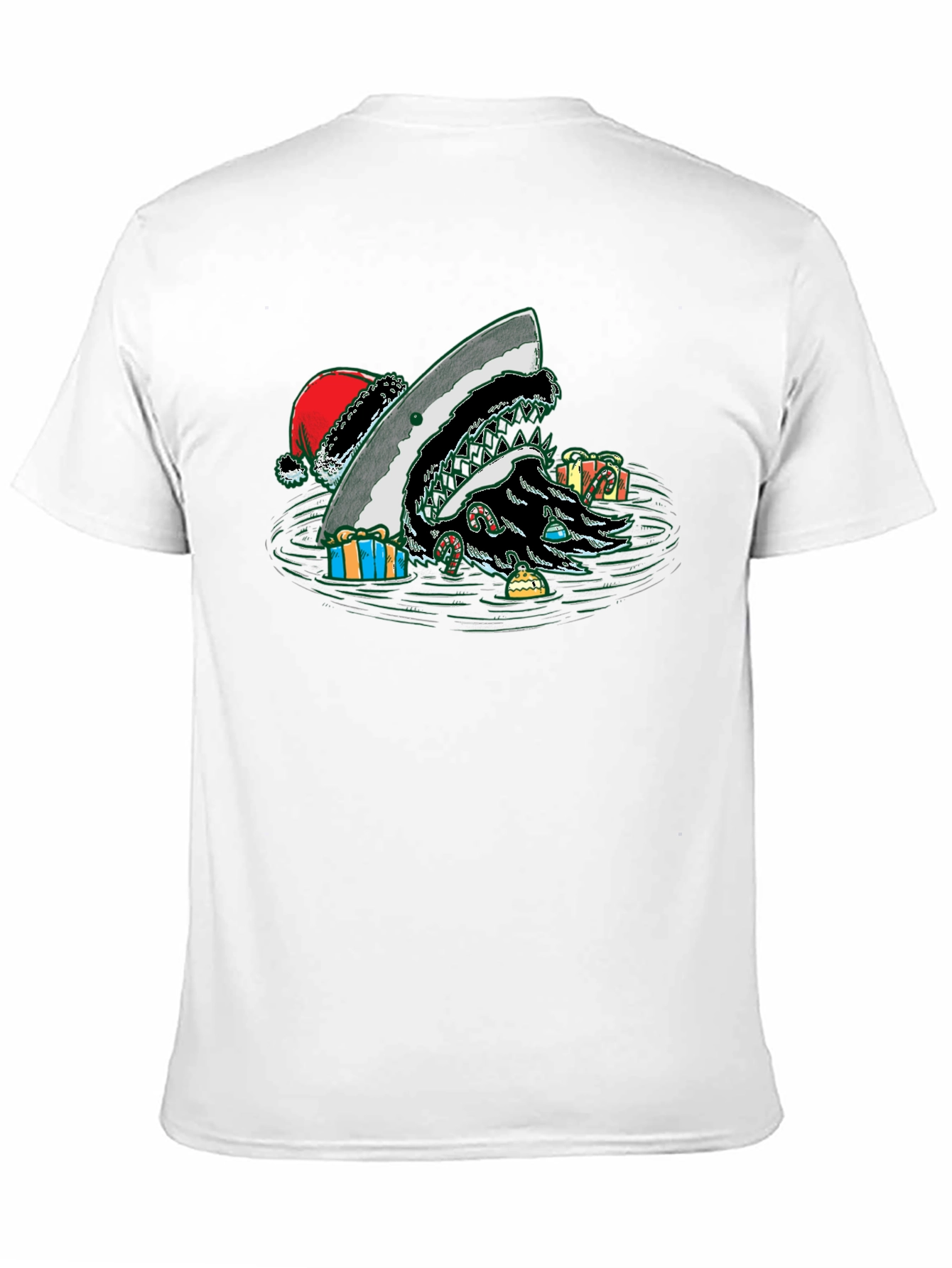 Christmas Shark T-Shirt