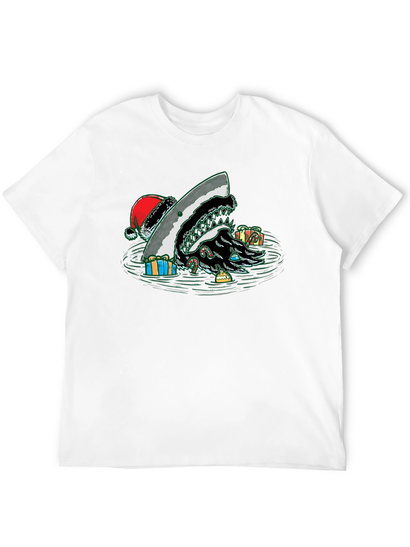 Christmas Shark T-Shirt