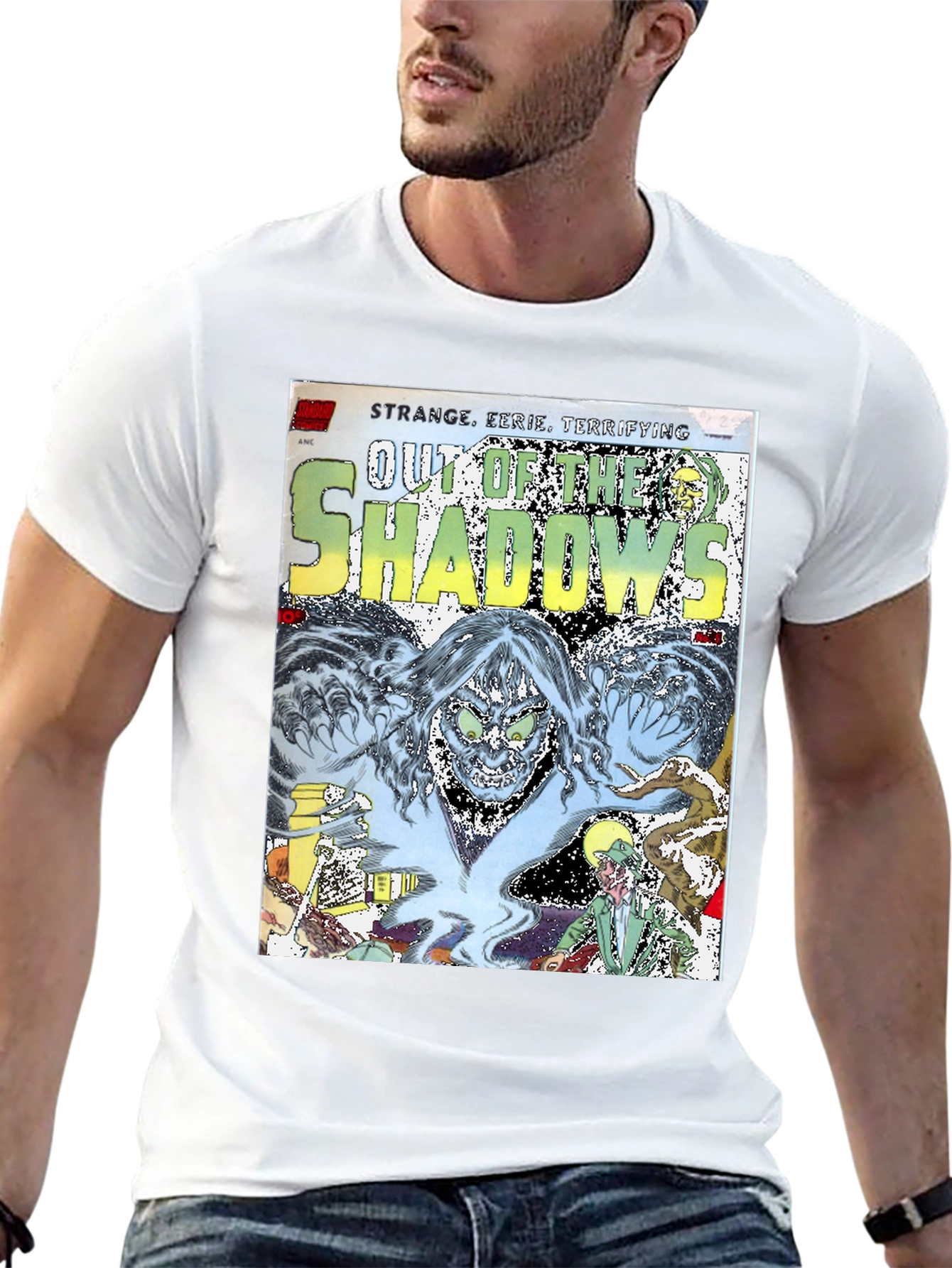 Out of the Shadows Graphic Tee - Mens Black