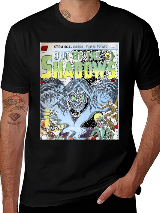 Out of the Shadows Graphic Tee - Mens Black