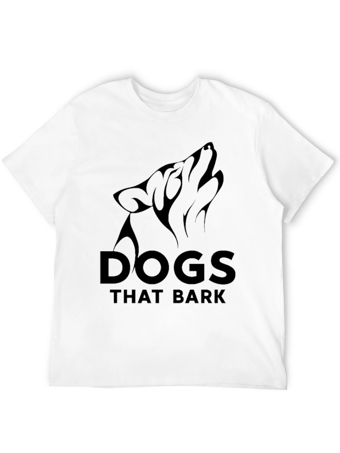 Dogs That Bark Black Graphic Tee