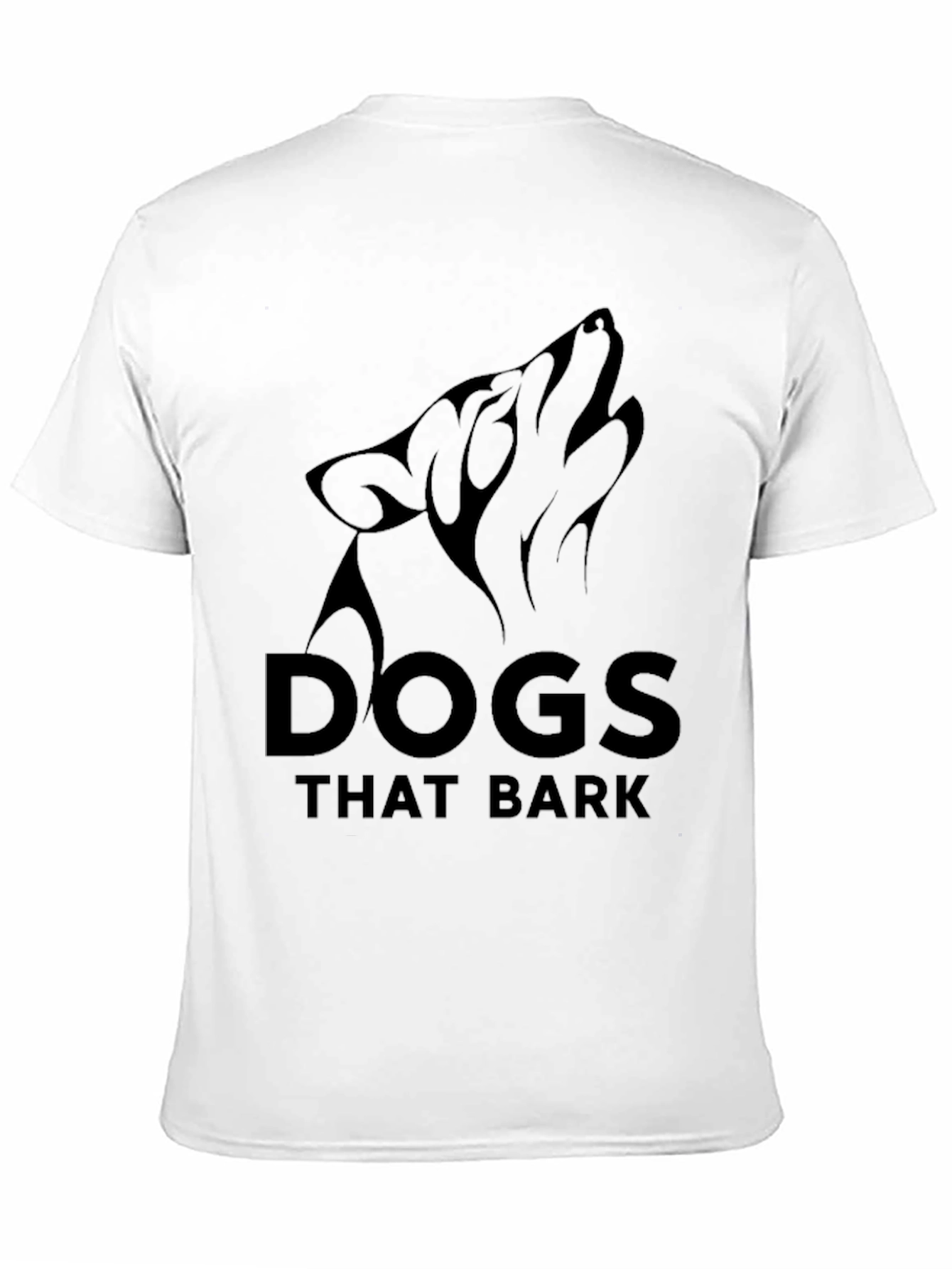 Dogs That Bark Black Graphic Tee