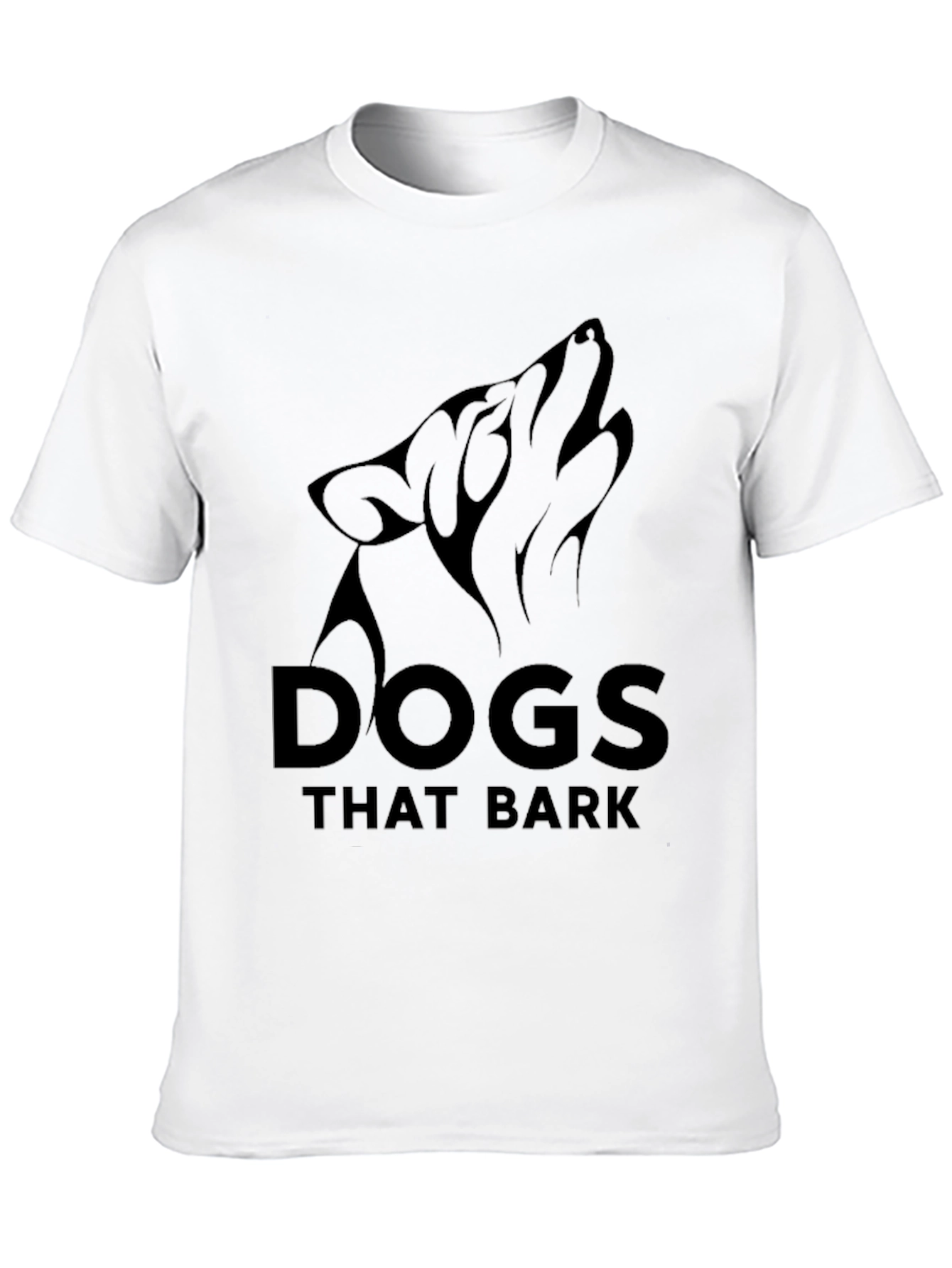 Dogs That Bark Black Graphic Tee