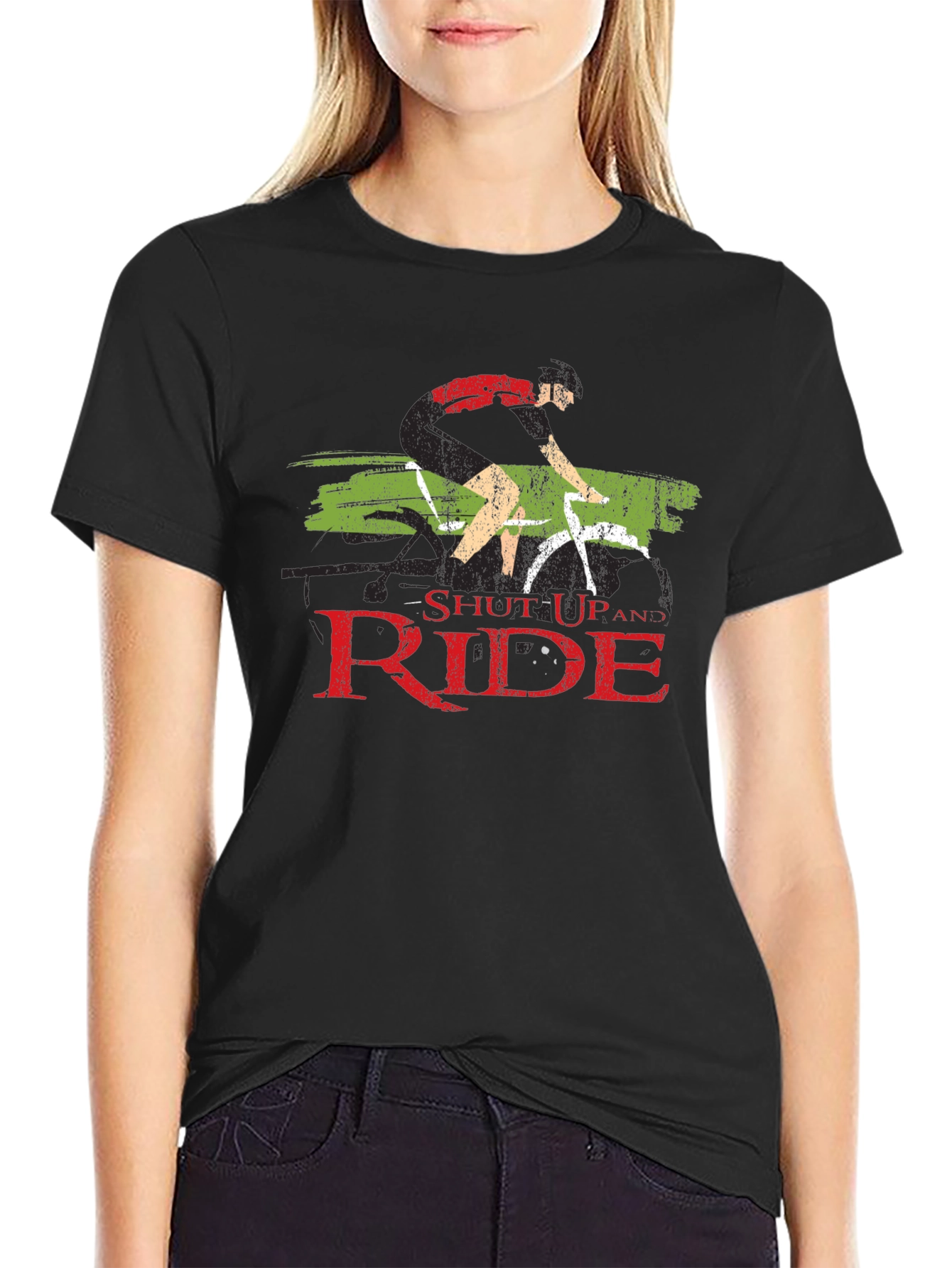 Shut Up and Ride T-Shirt - Cycling Apparel