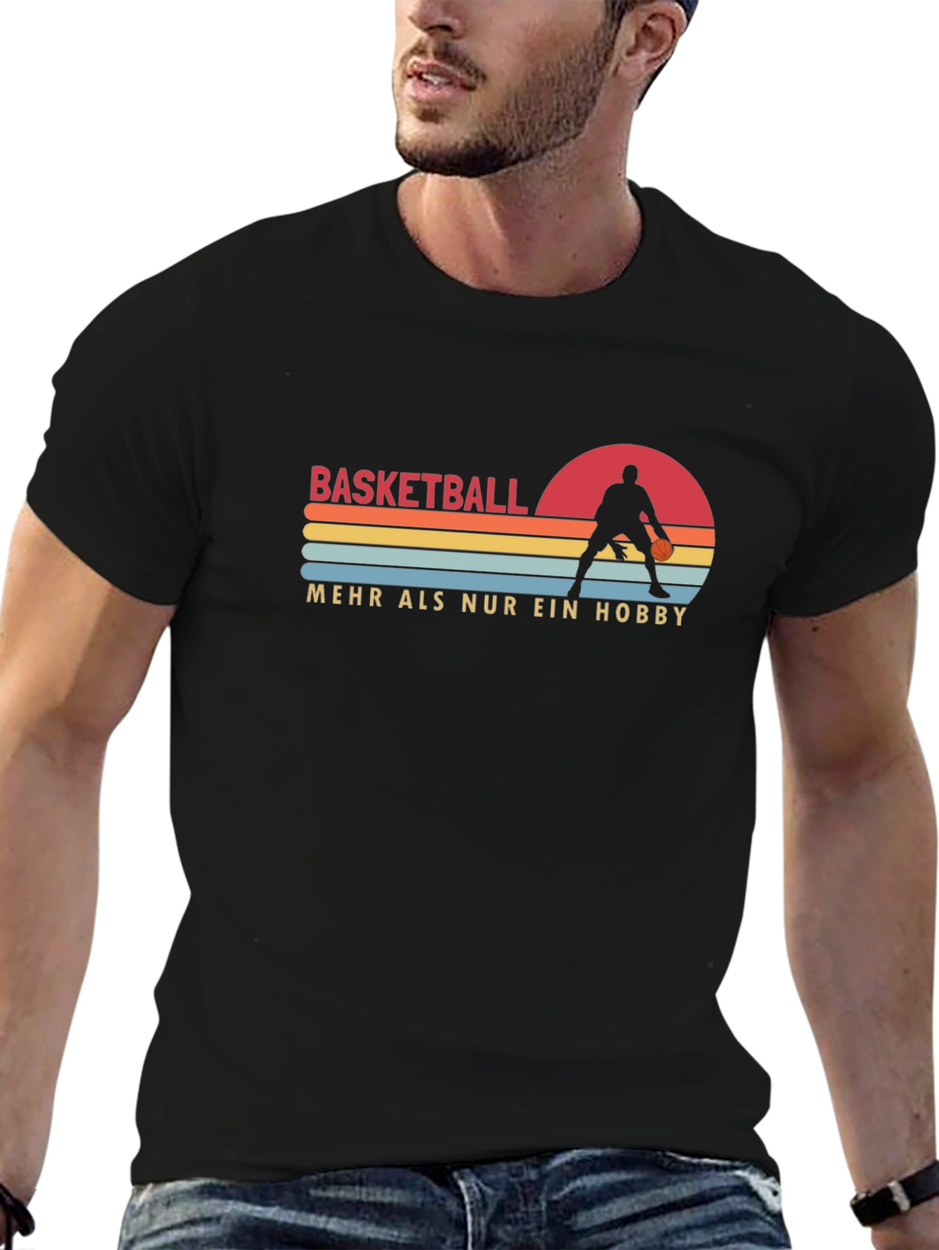 Basketball Hobby T-Shirt Graphic Design
