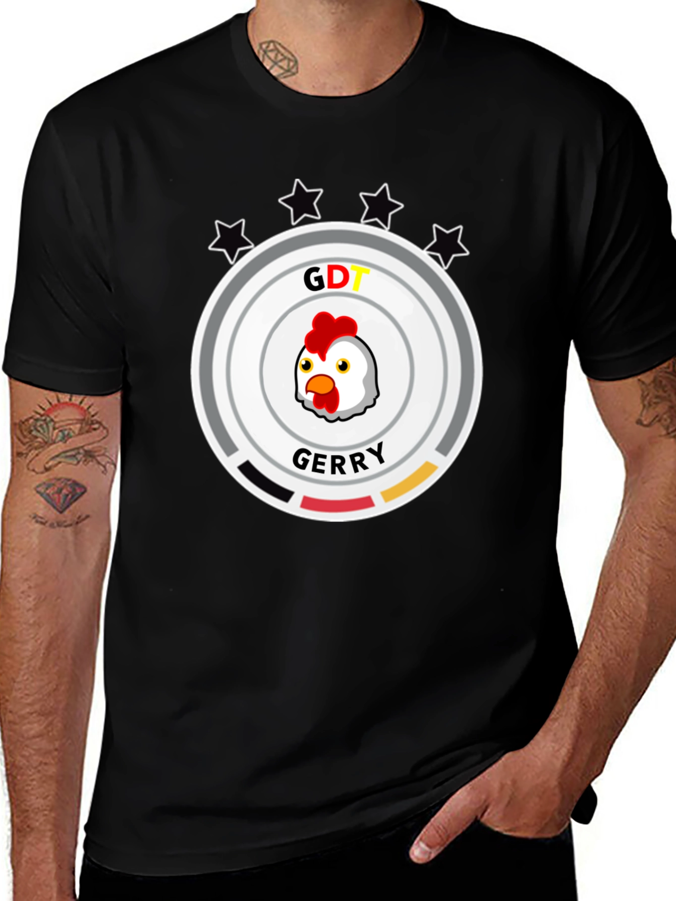 Gerry Chicken T-Shirt - Germany Inspired Graphic Tee